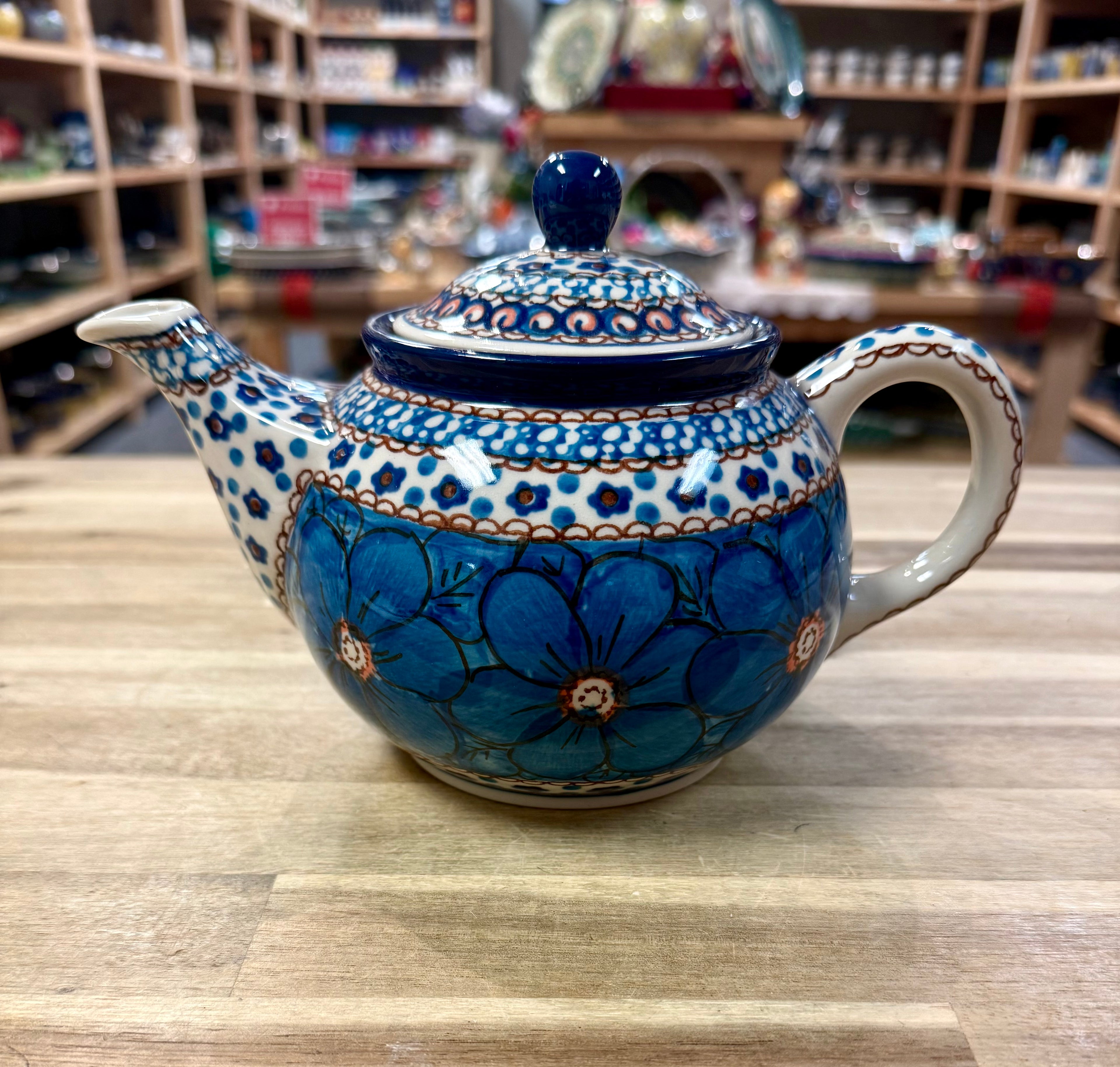 Polish Pottery Unikat 408C(Level 2) Teapot