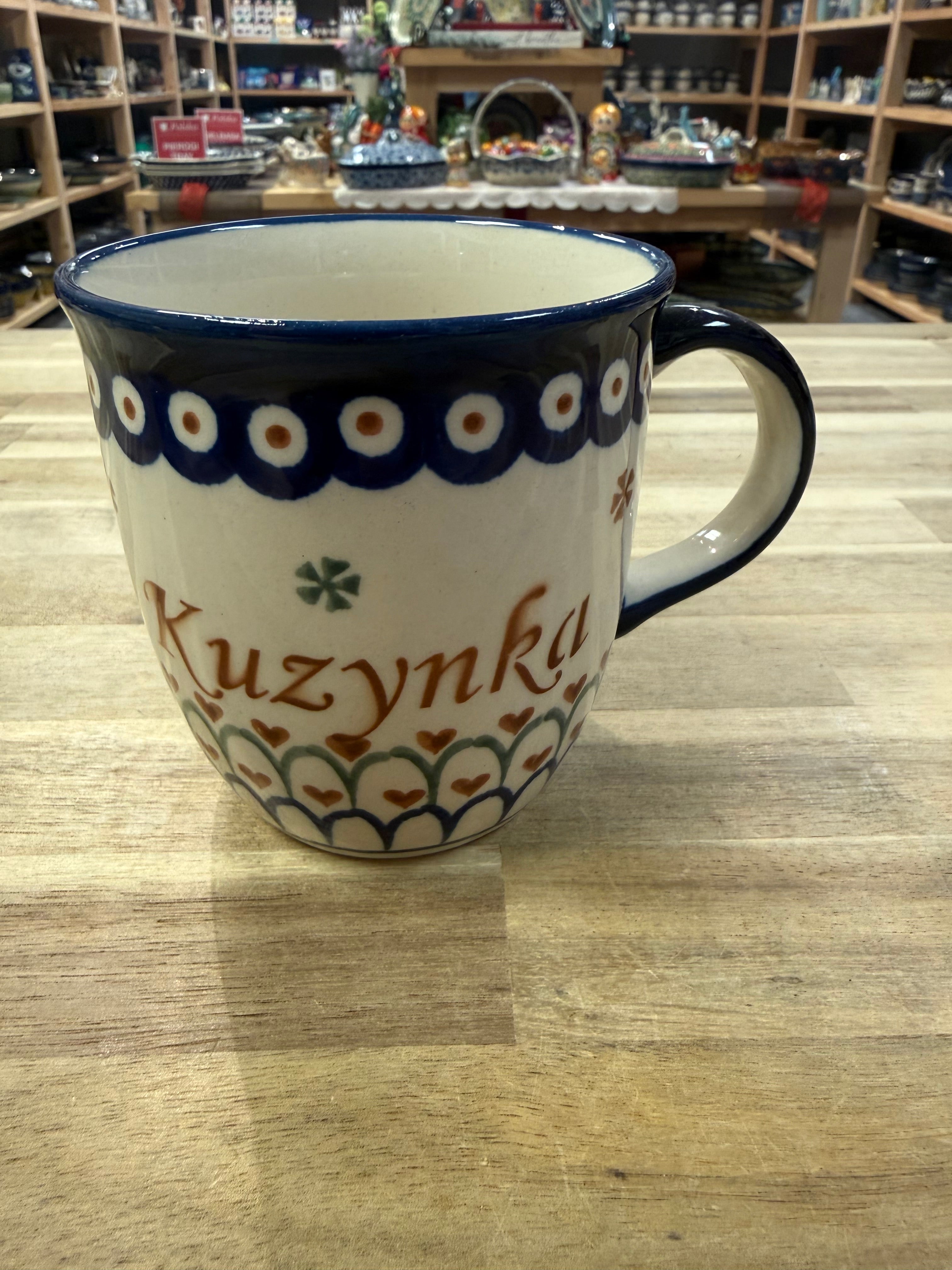 Polish Pottery Kuzynka/Cousin(Girl) Mug