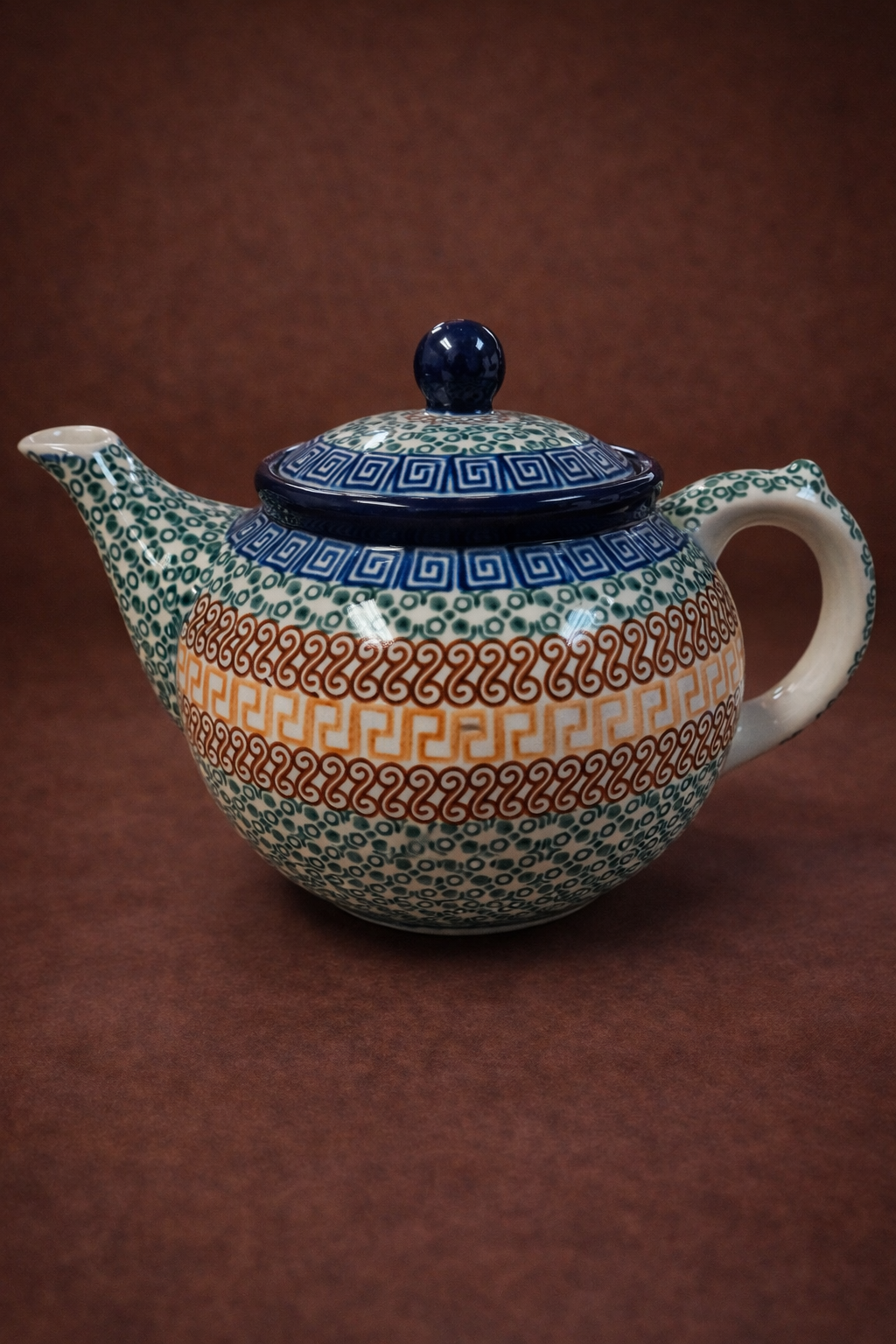 Polish Pottery Traditional(Multi)Teapot