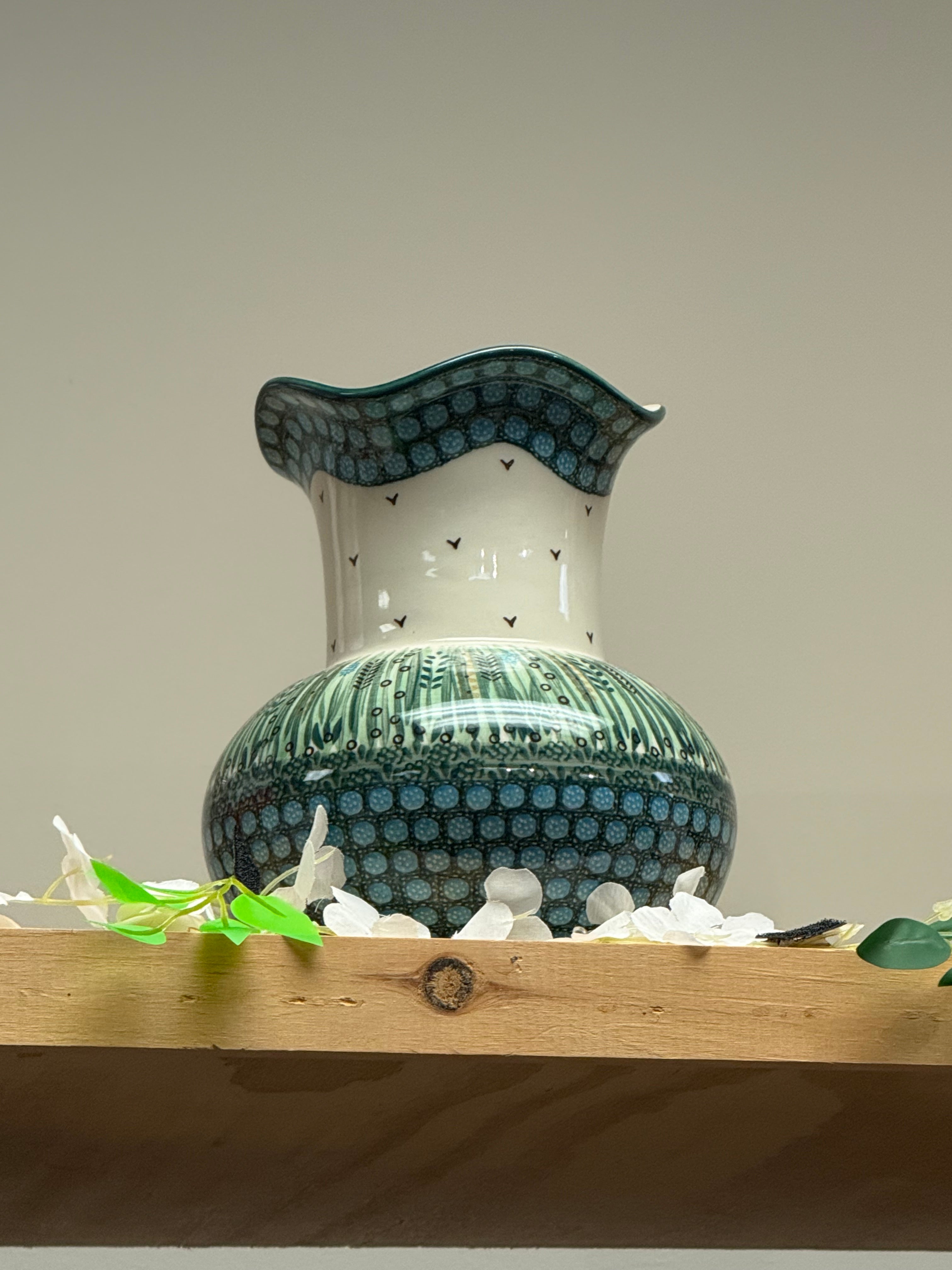 Polish Pottery Vase - Unikat 803