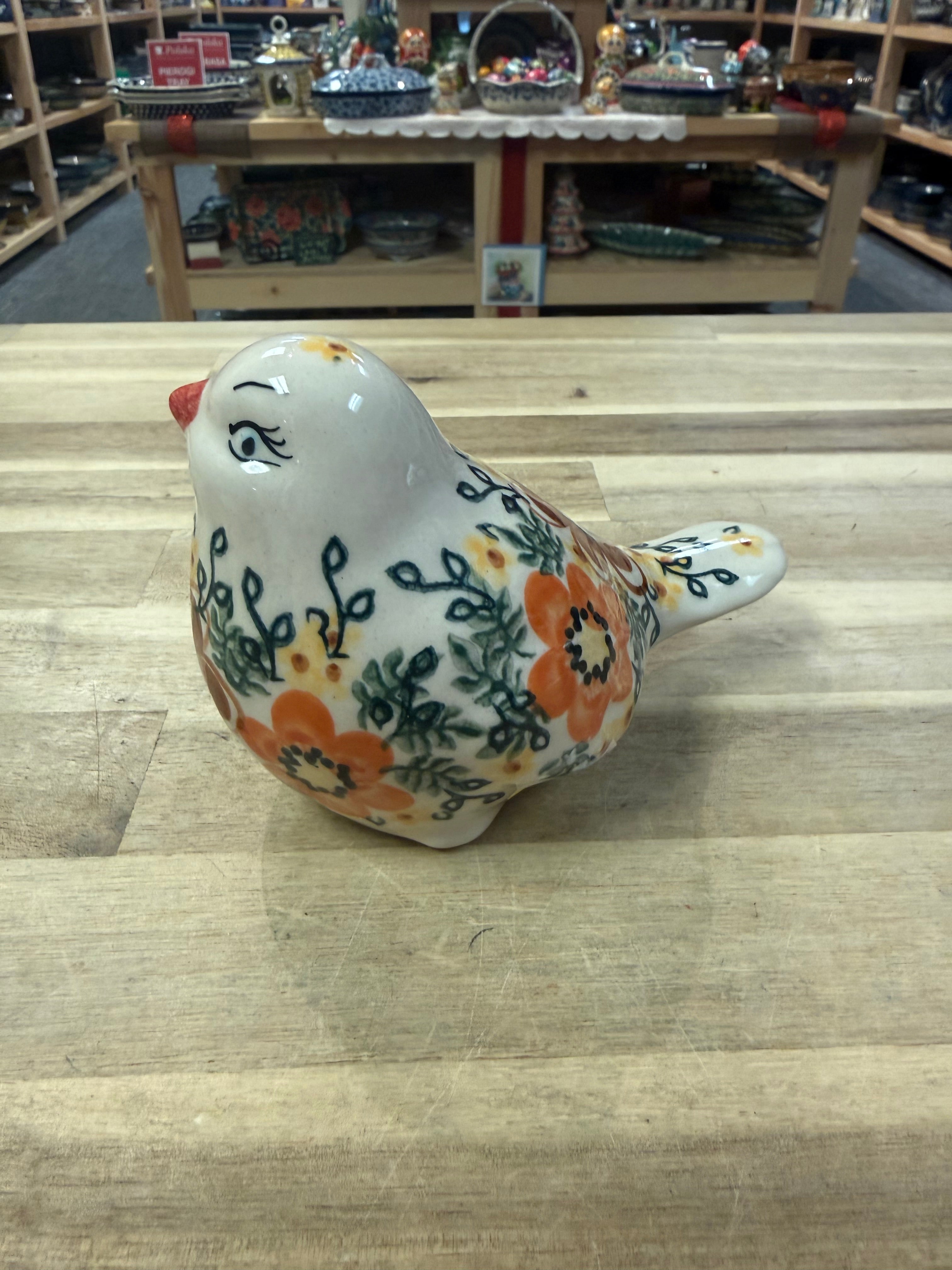 Polish Pottery Figurine - Unikat Bird