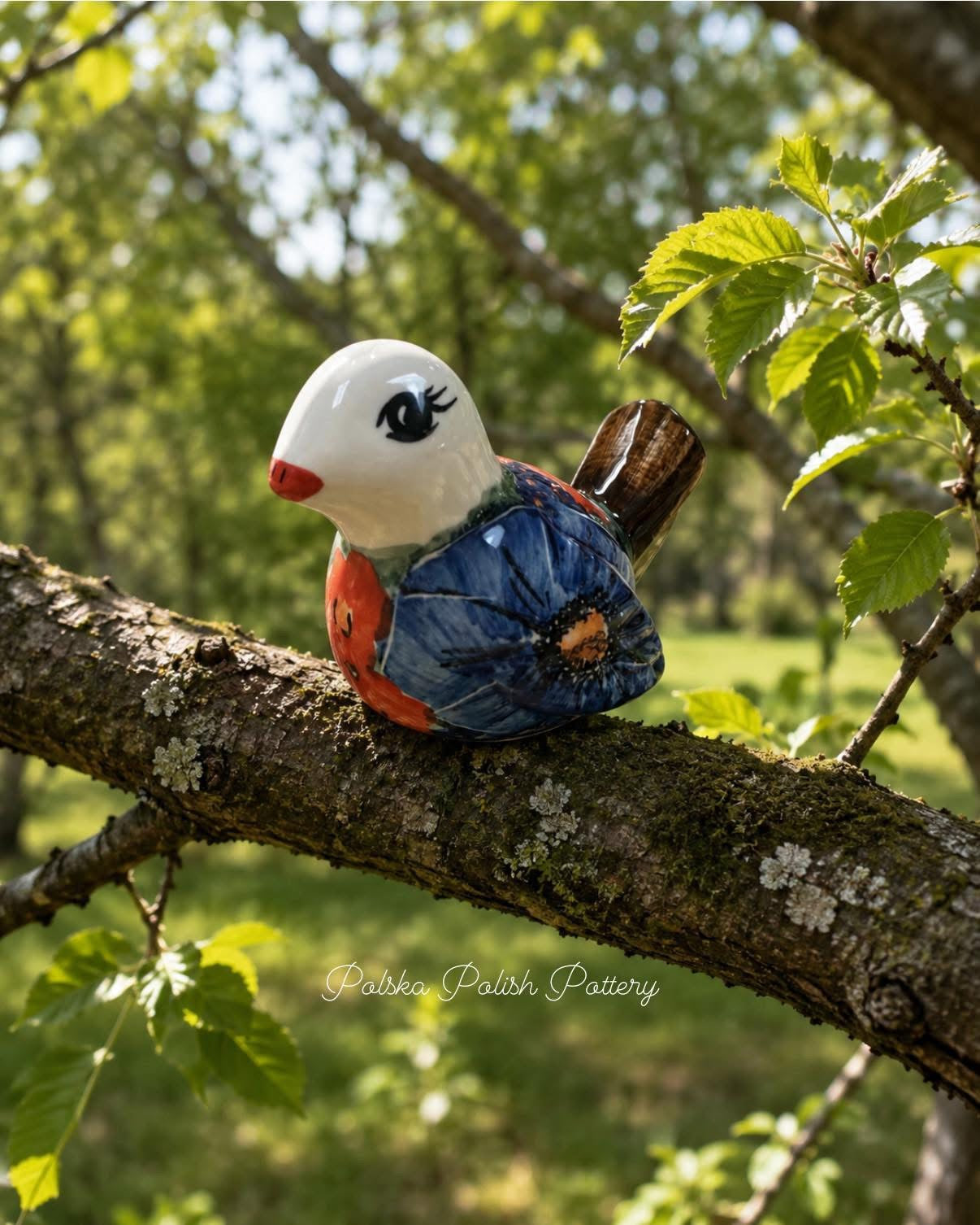 Polish Pottery Unikat Bird