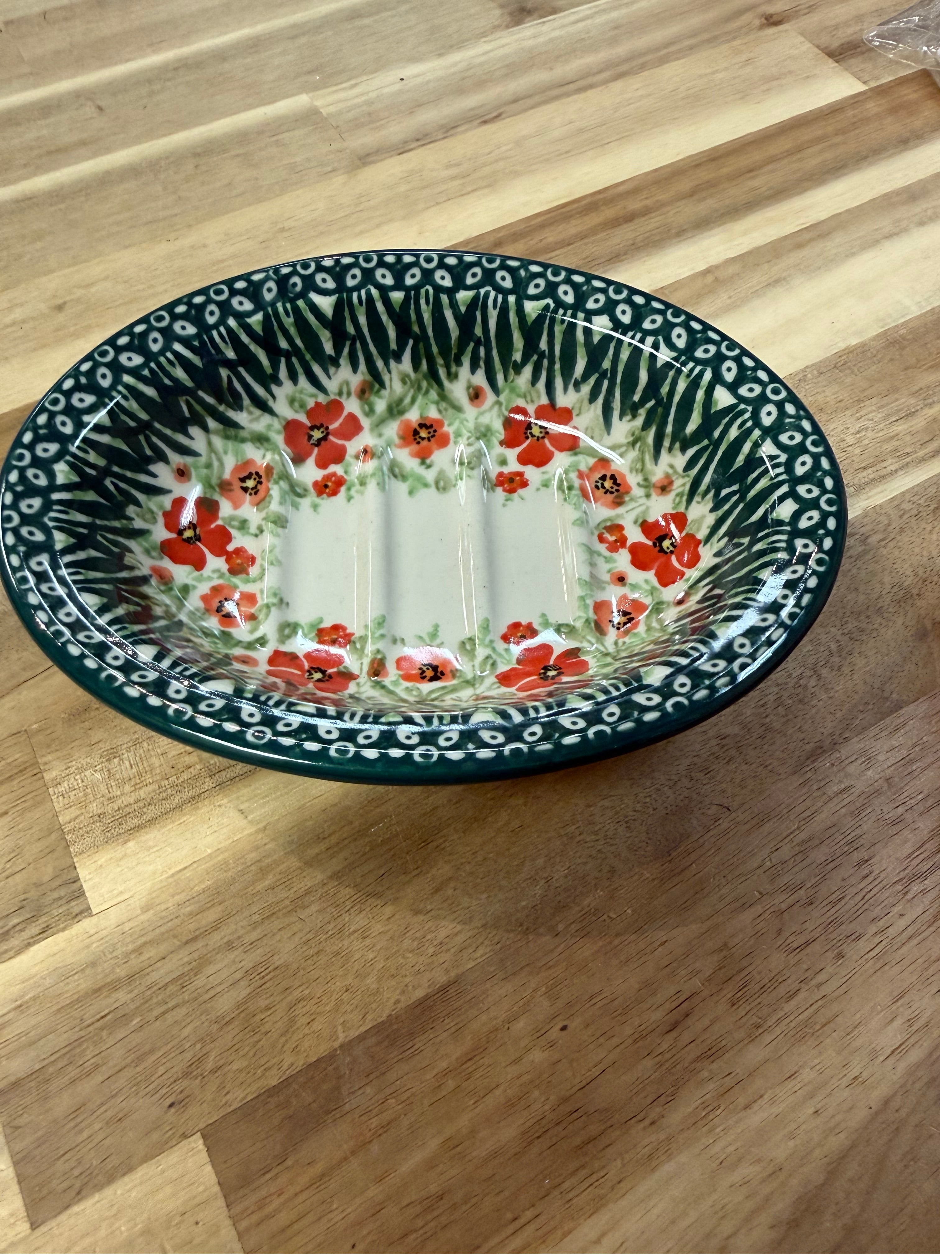 Polish Pottery Soap Dish - Unikat 4335