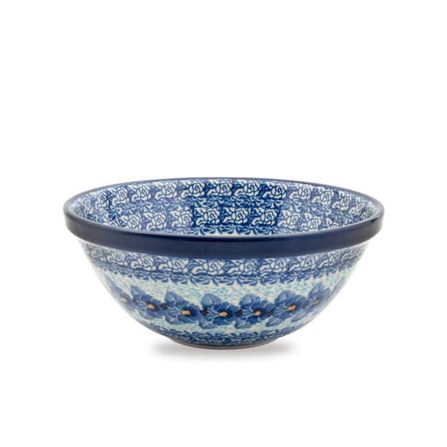 Polish Pottery Unikat 3639 Soup/Salad Bowl