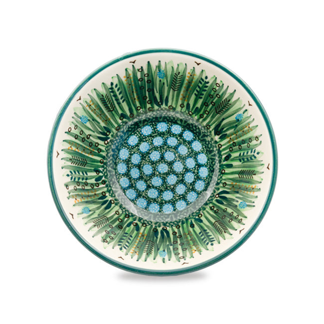 Polish Pottery Unikat 803 Soup/Salad Bowl