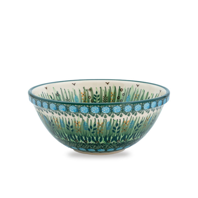 Polish Pottery Unikat 803 Soup/Salad Bowl