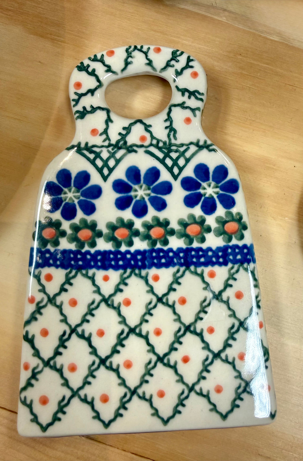 Polish Pottery Traditional(Criss Cross) Grater/Zester