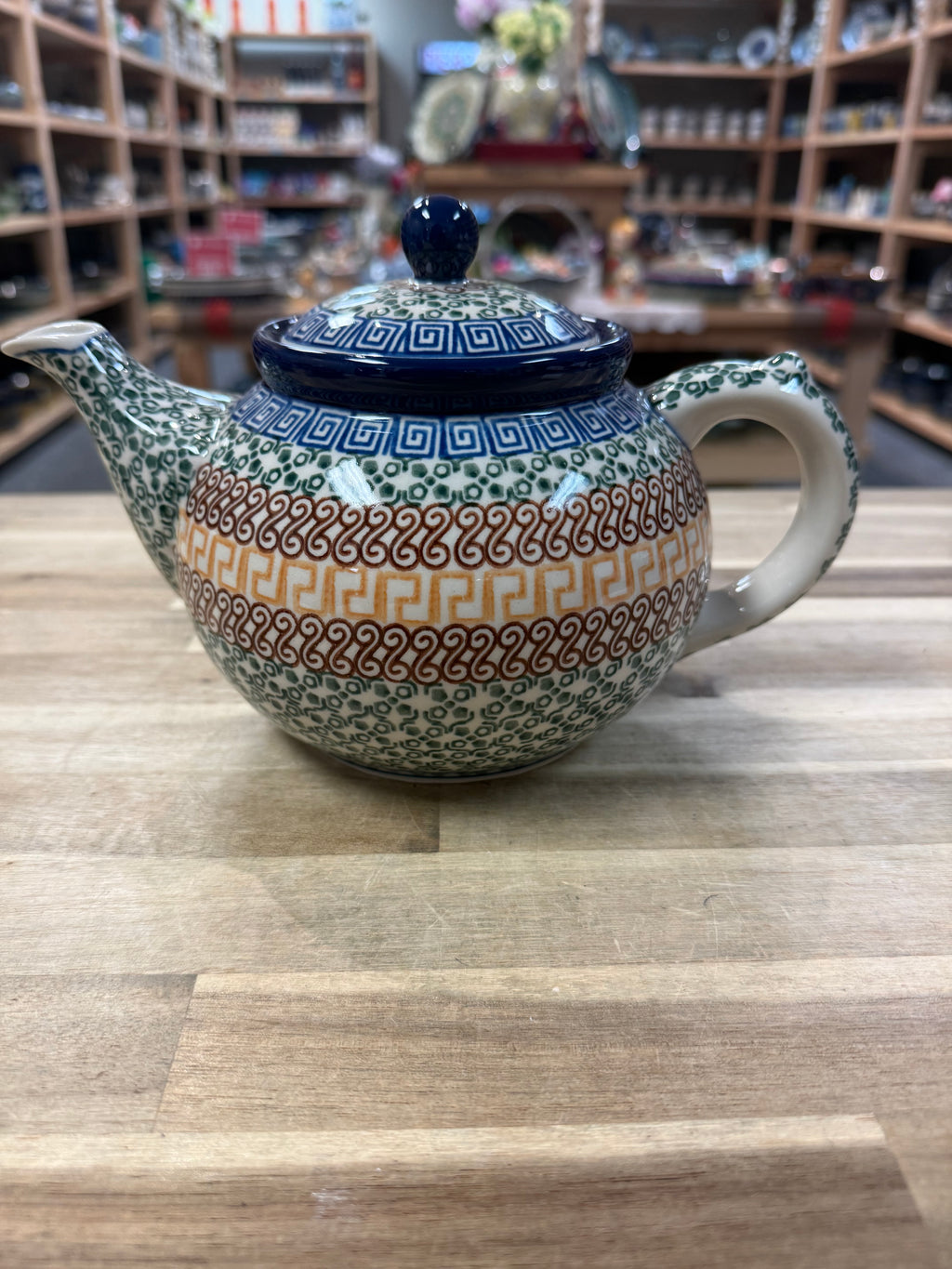 Polish Pottery Traditional(Multi)Teapot