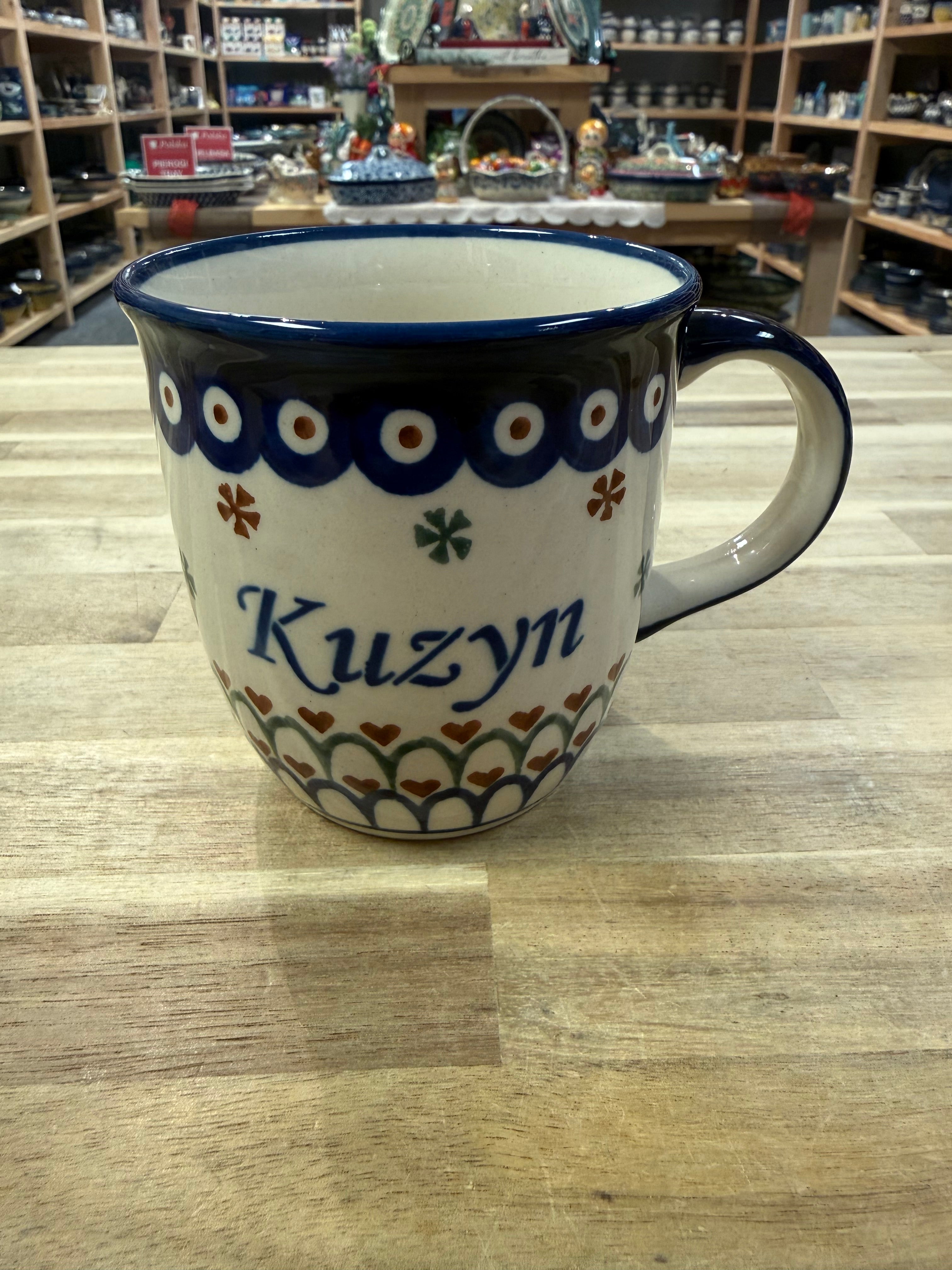 Polish Pottery Kuzyn/Cousin(boy) Mug