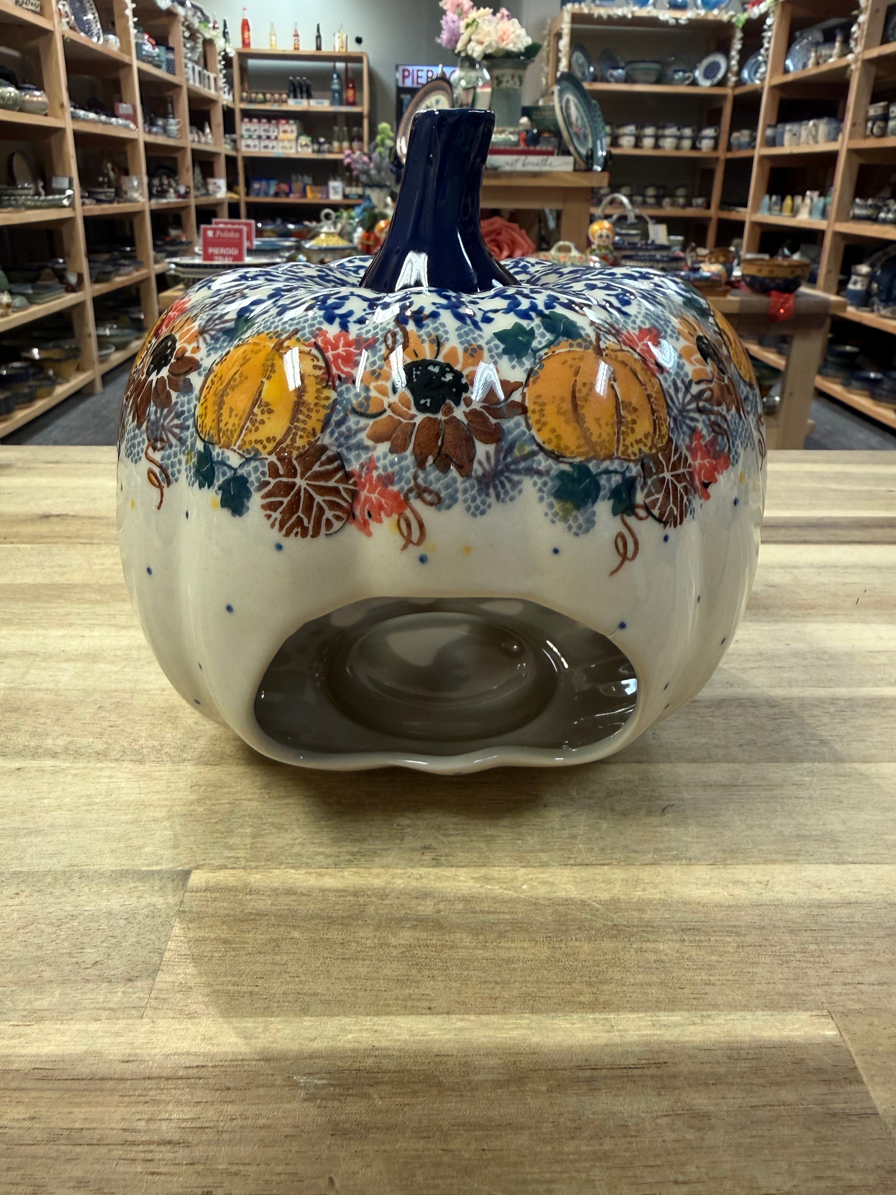 Polish Pottery Pumpkin - Unikat 4741 Harvest