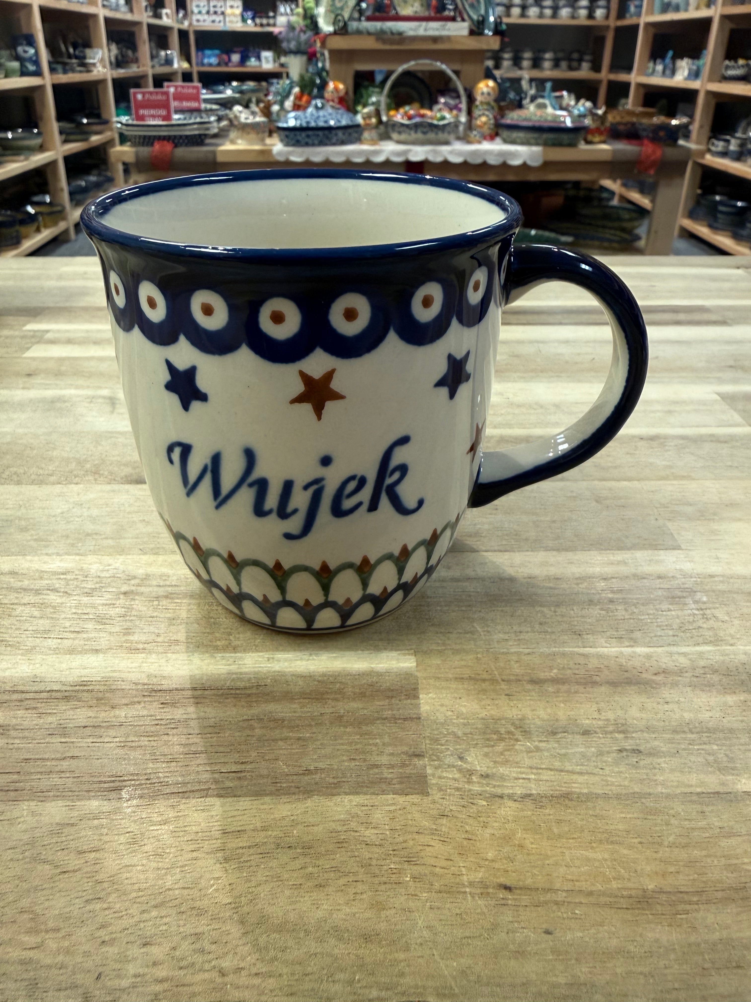 Polish Pottery Wujek/Uncle Mug