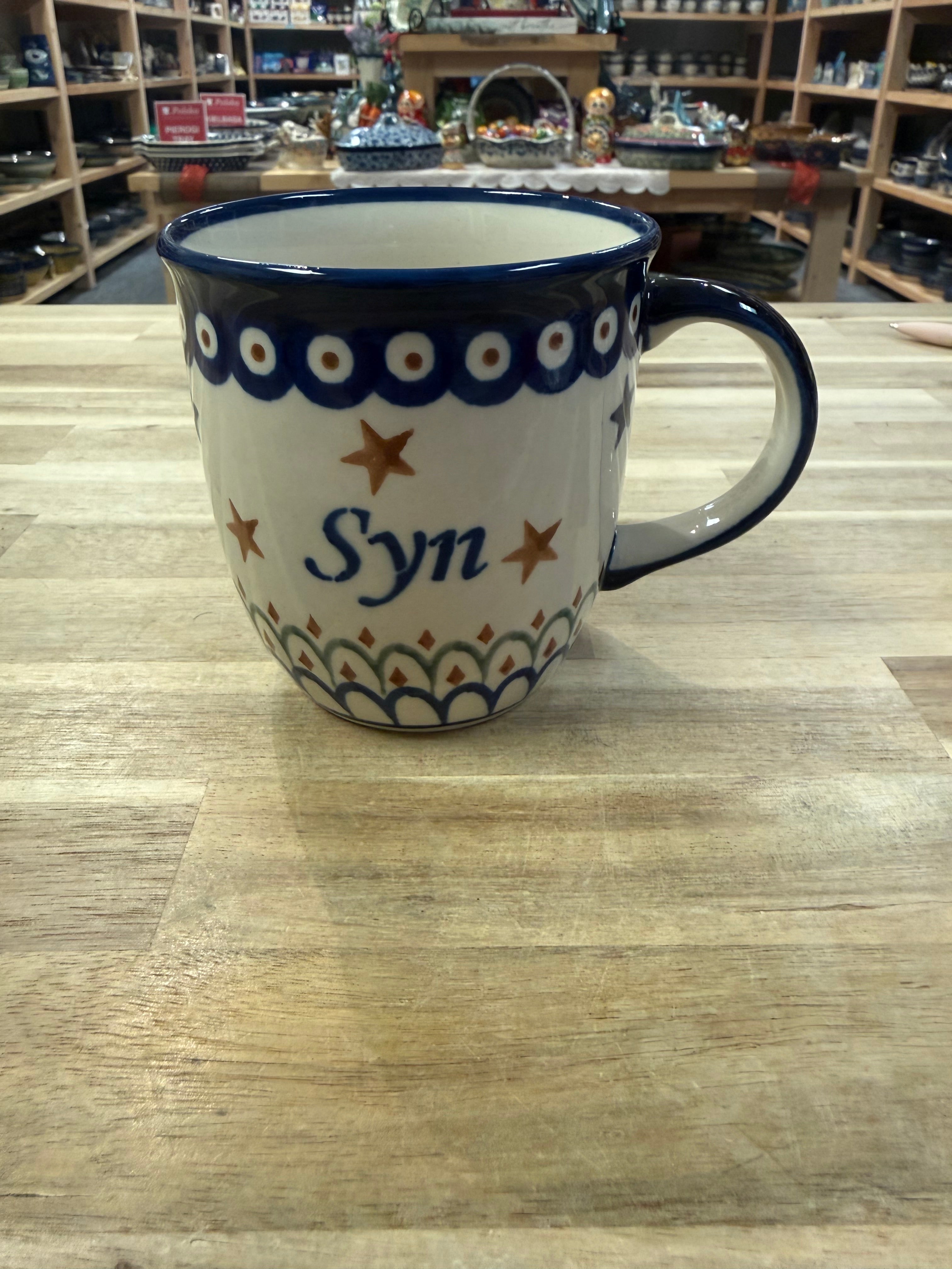 Polish Pottery Syn/Son Mug
