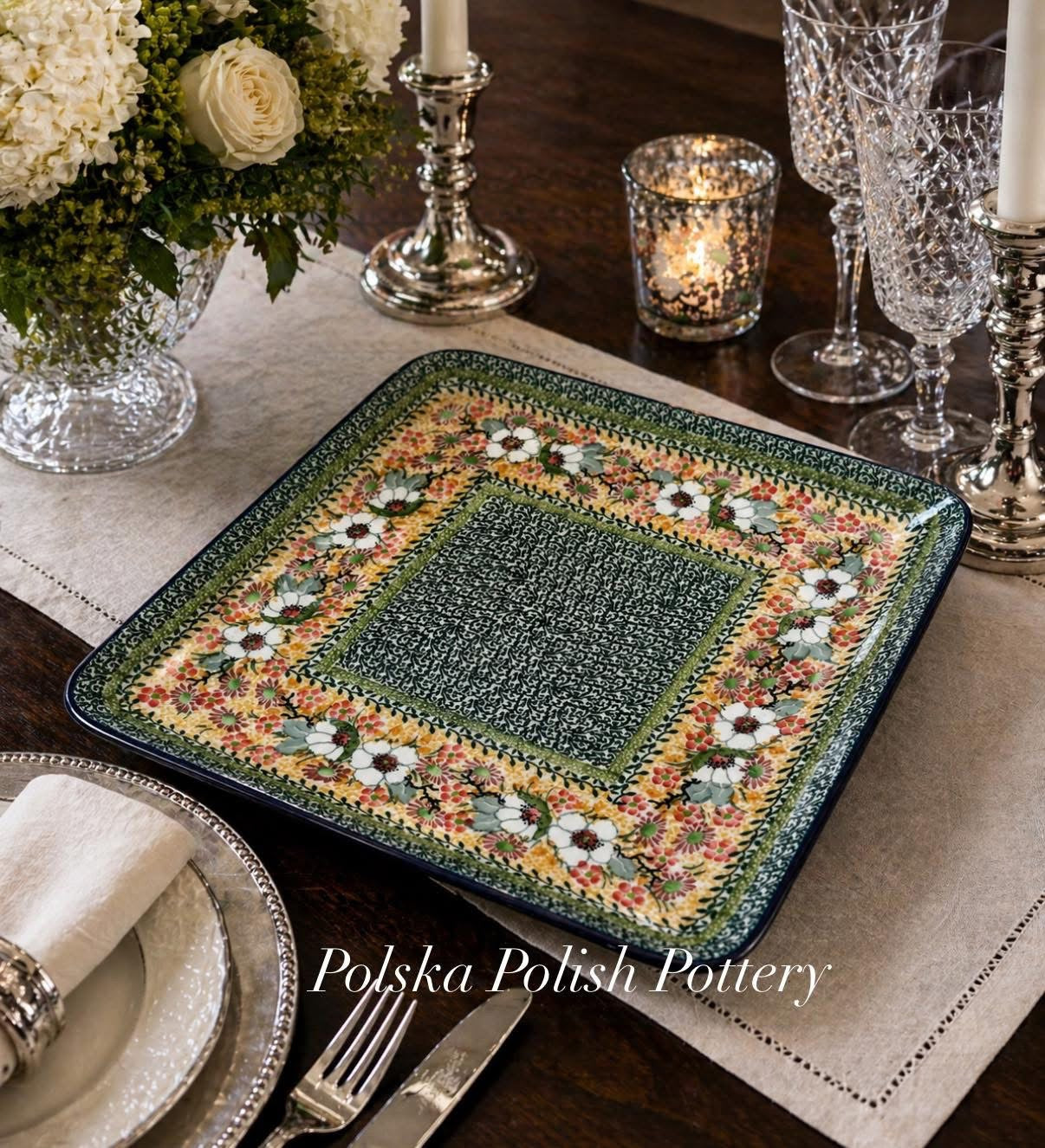 Polish Pottery Unikat 4932 Tray