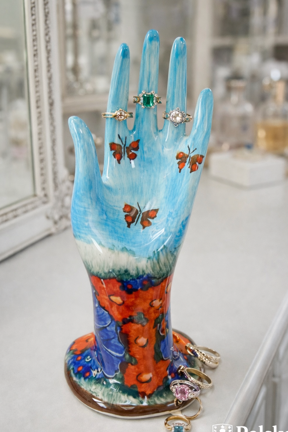 Polish Pottery Unikat Jewelry Hand