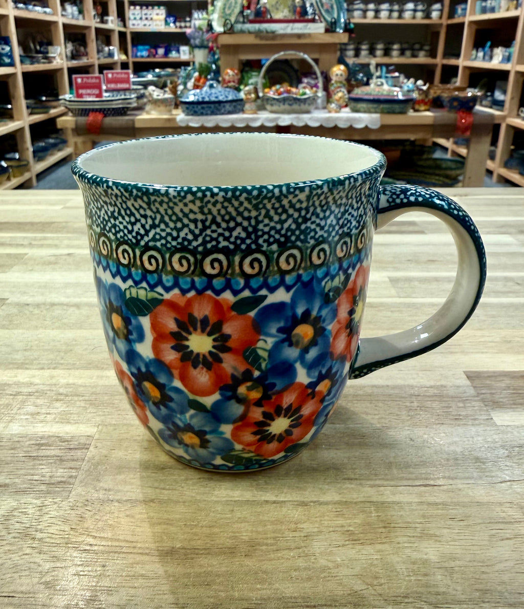Polish Pottery Unikat Zaklady Mug