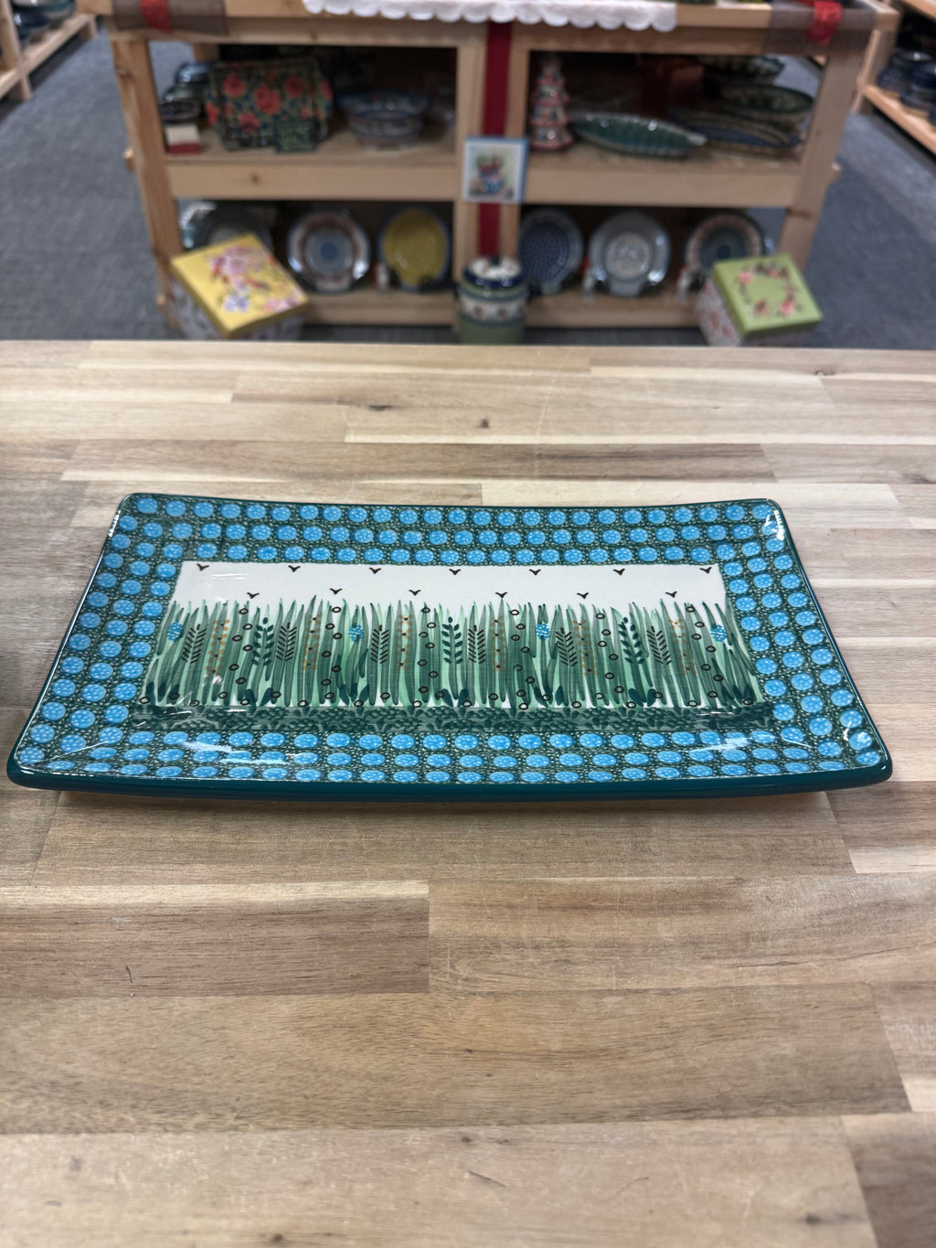 Polish Pottery Tray – Unikat 803