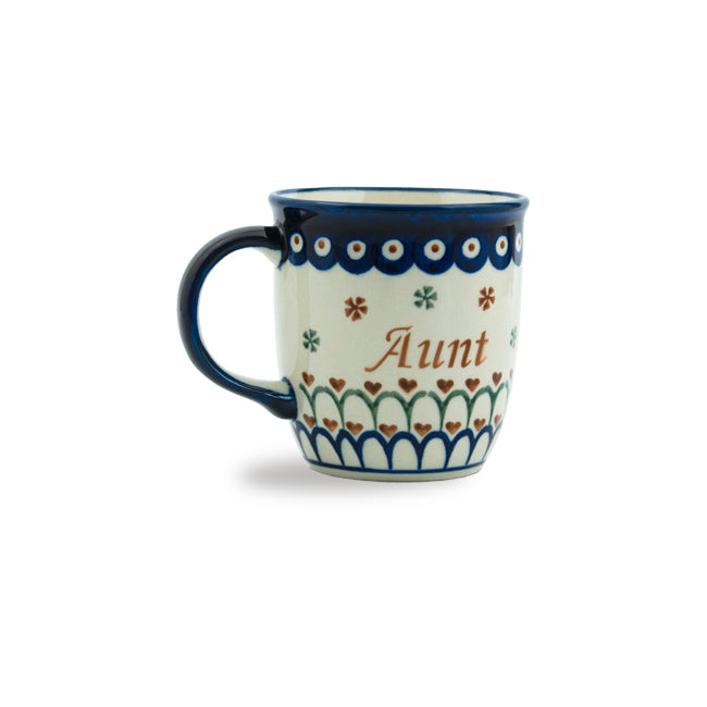Polish Pottery Ciocia/Aunt Mug