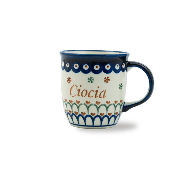 Polish Pottery Ciocia/Aunt Mug