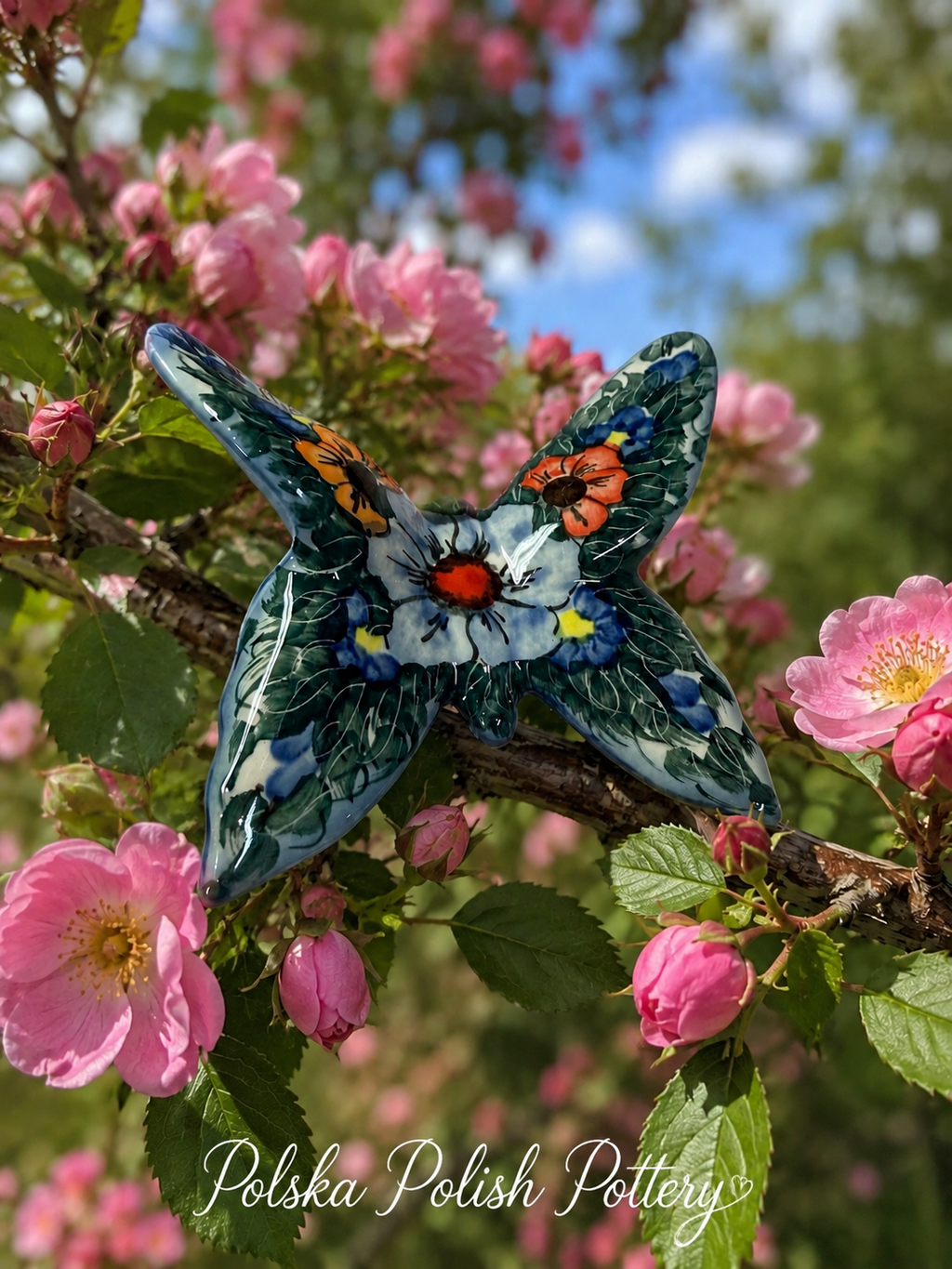 Polish Pottery Butterfly - Unikat CerRaf
