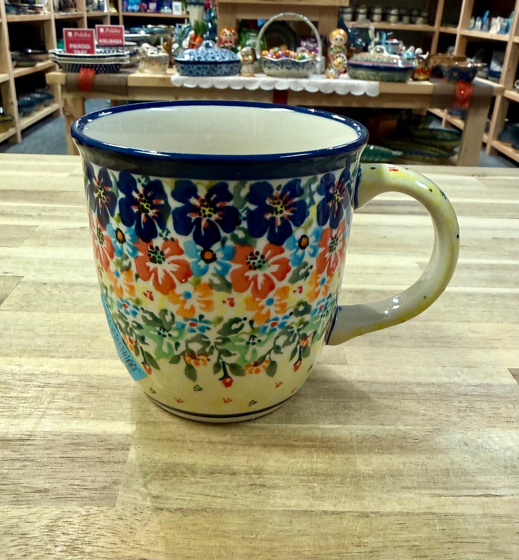 Polish Pottery Unikat Zaklady Mug