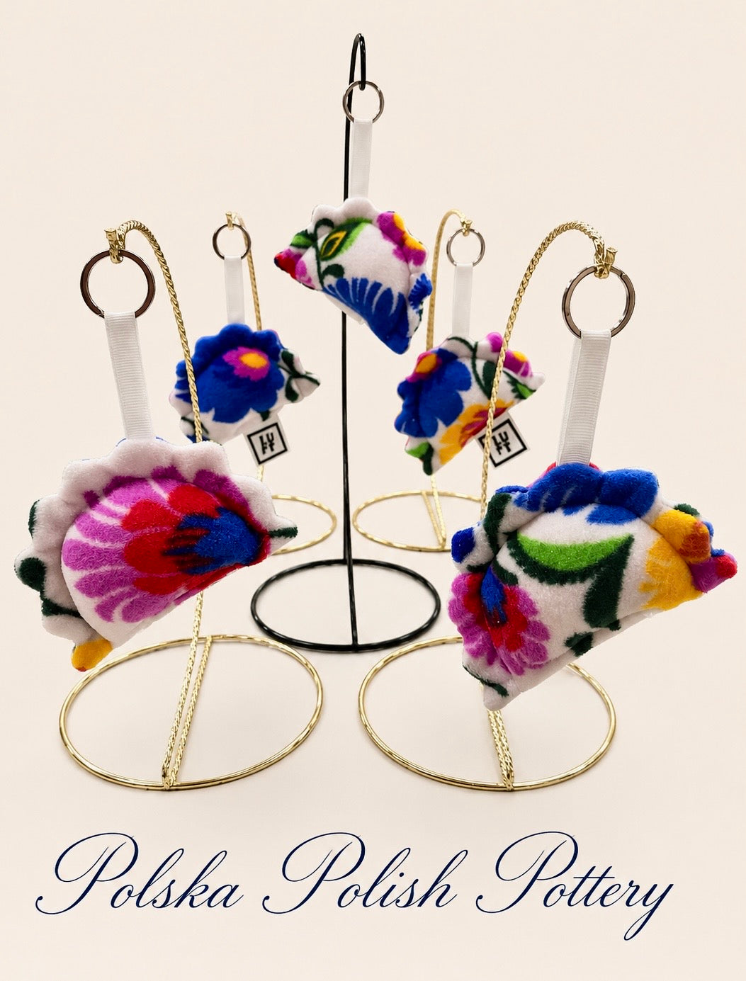 Pierogi Fleece Ornament/Keychain