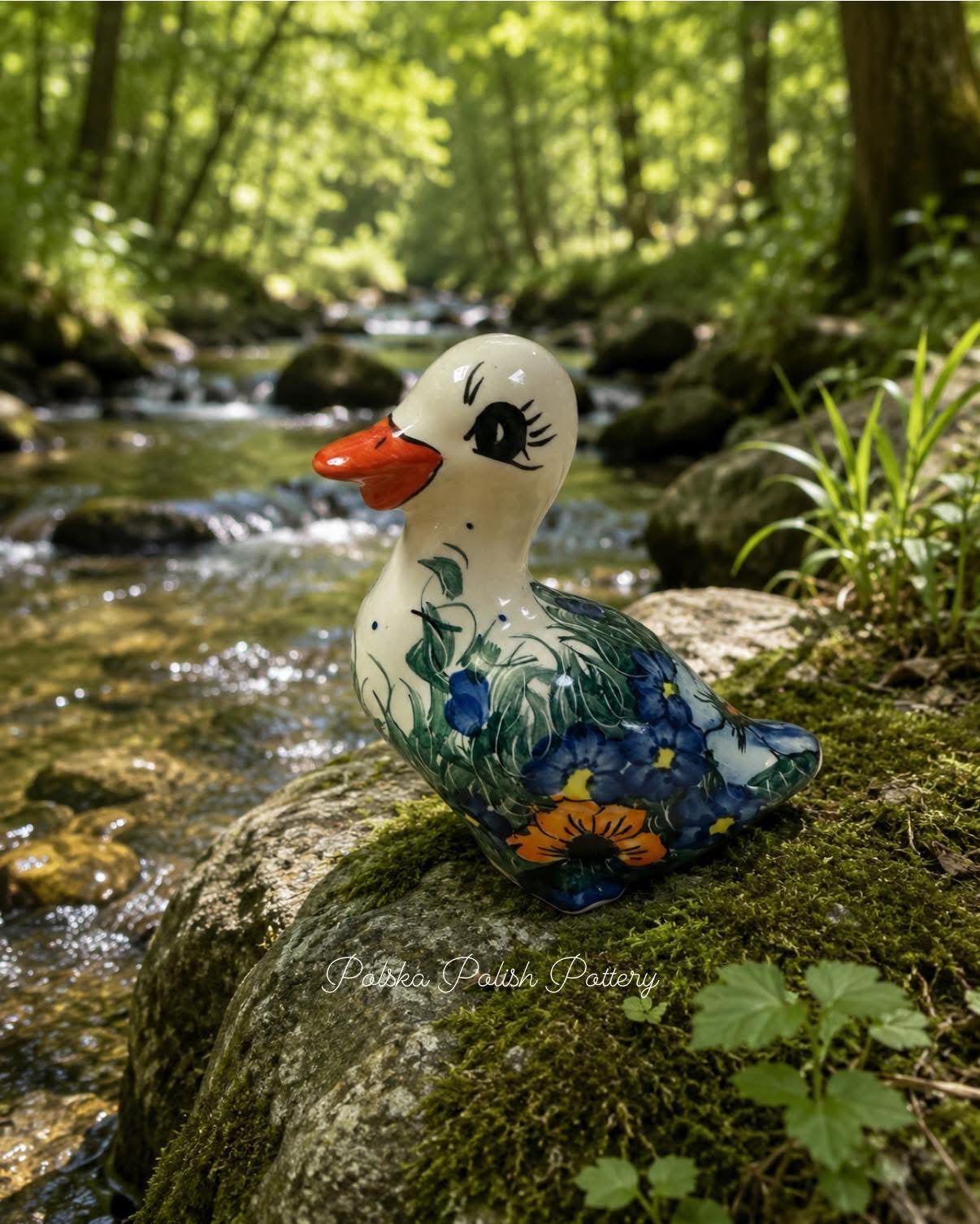 Polish Pottery Unikat Duck