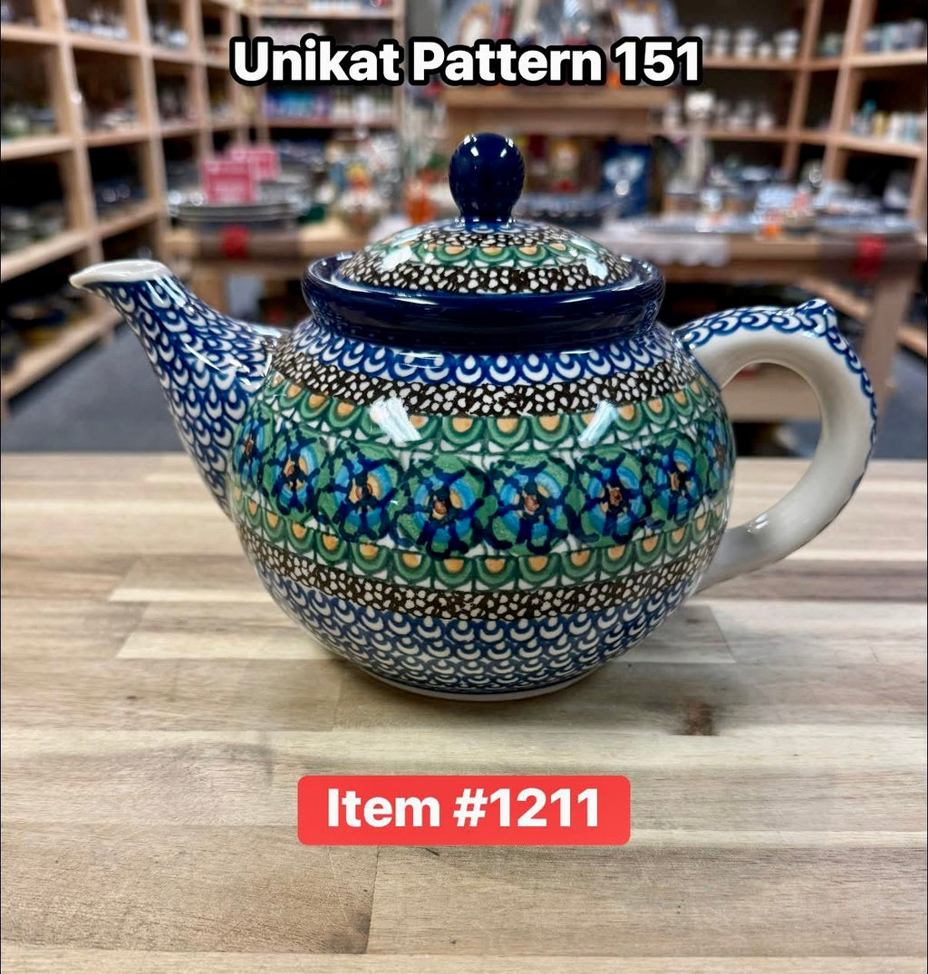 Polish Pottery Unikat 151 Teapot