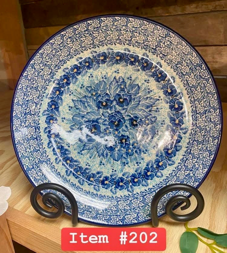 Polish Pottery Unikat 3639 Dinner Plate