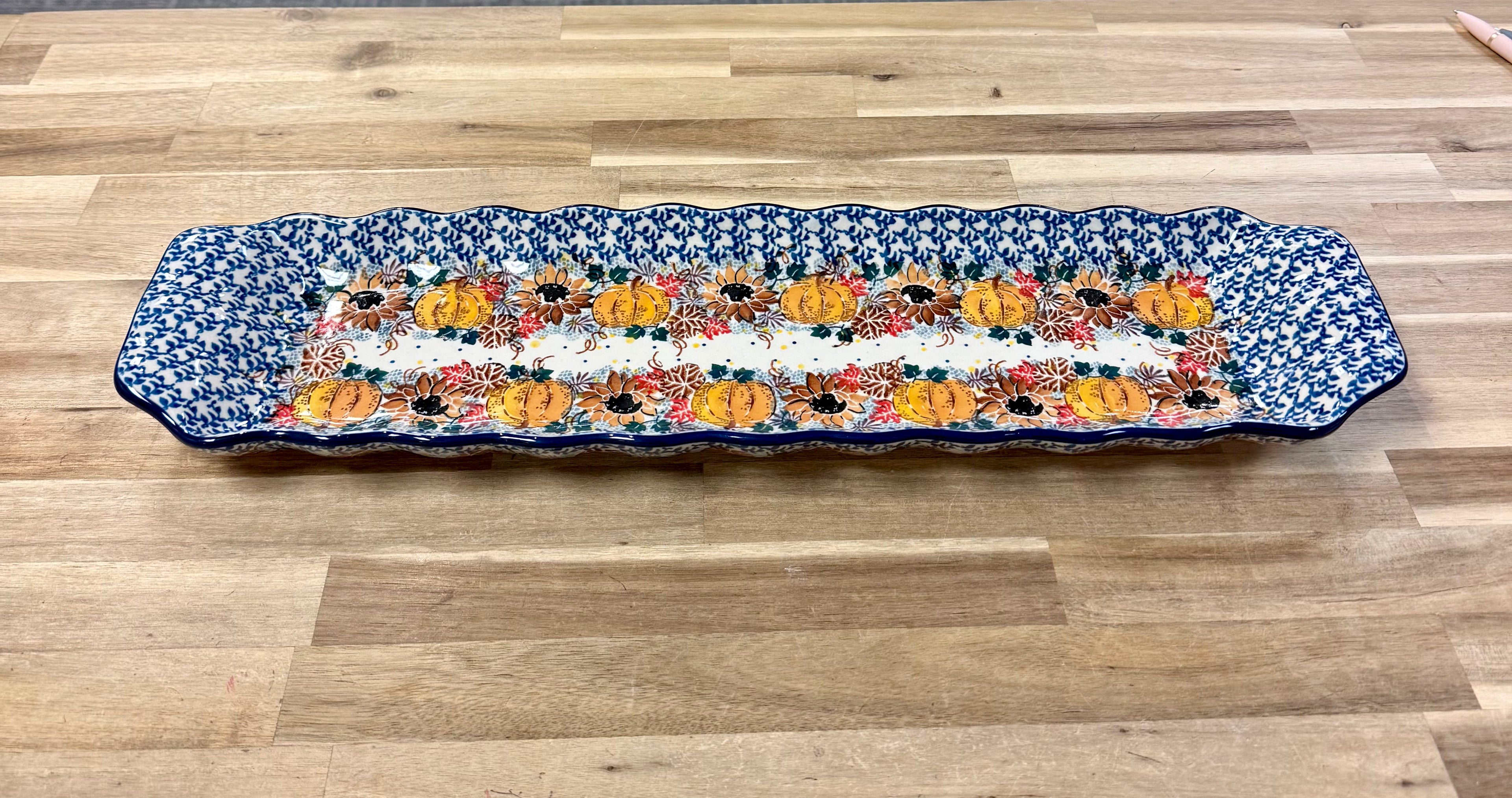 Polish Pottery Unikat 4761 Bread Tray