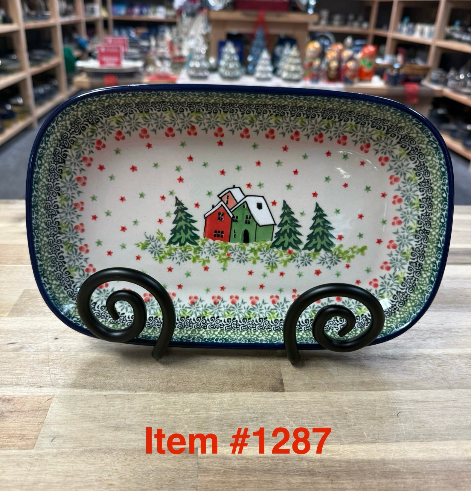 Polish Pottery Unikat 5037 Tray