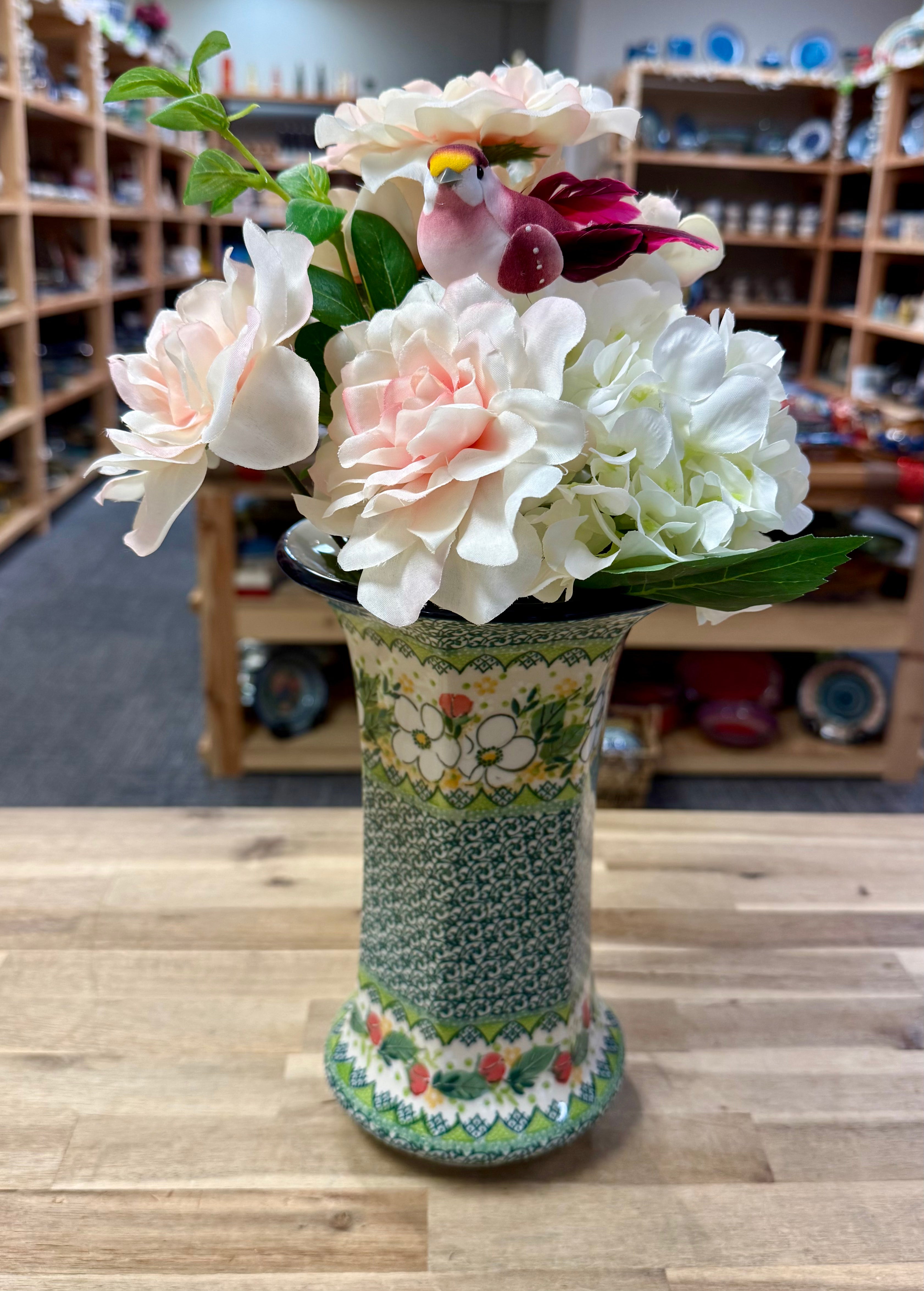 Polish Pottery Vase - Unikat 4813