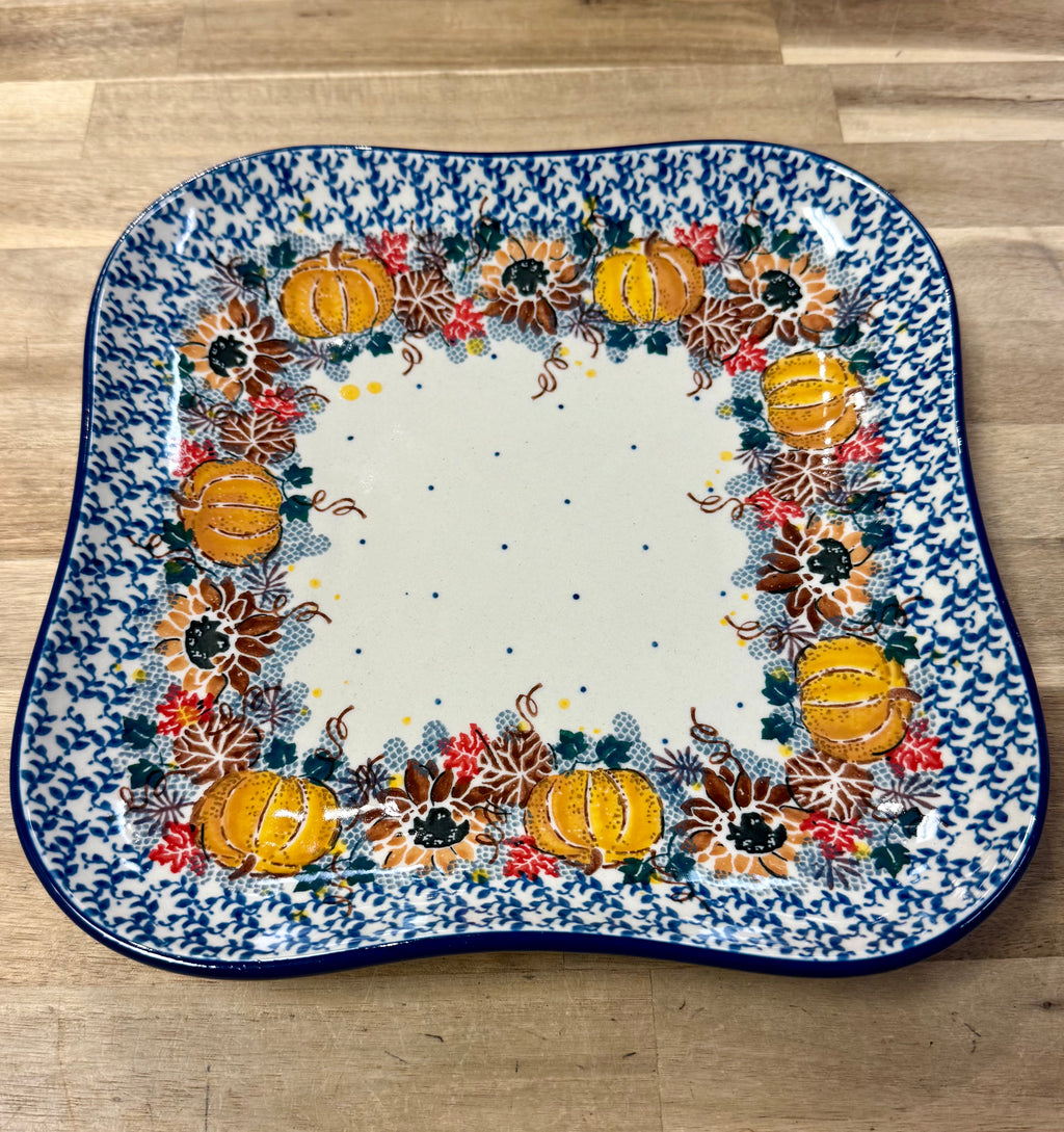 Polish Pottery Tray - Unikat 4741 (Harvest)