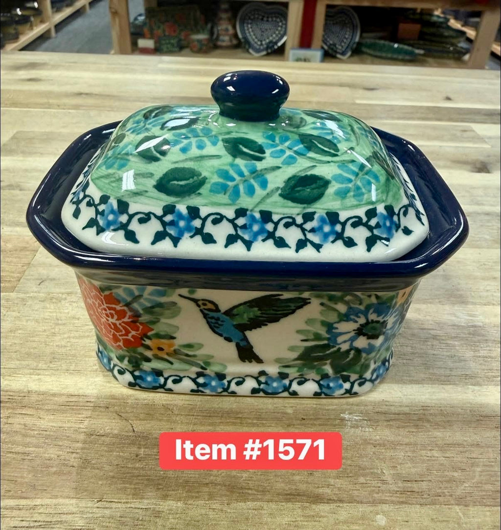 Polish Pottery Unikat 3271 Trinket Box