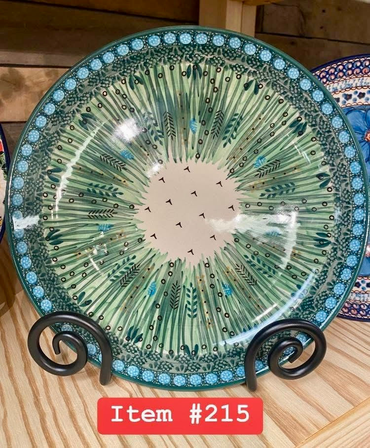 Polish Pottery Unikat 803 Dinner Plate