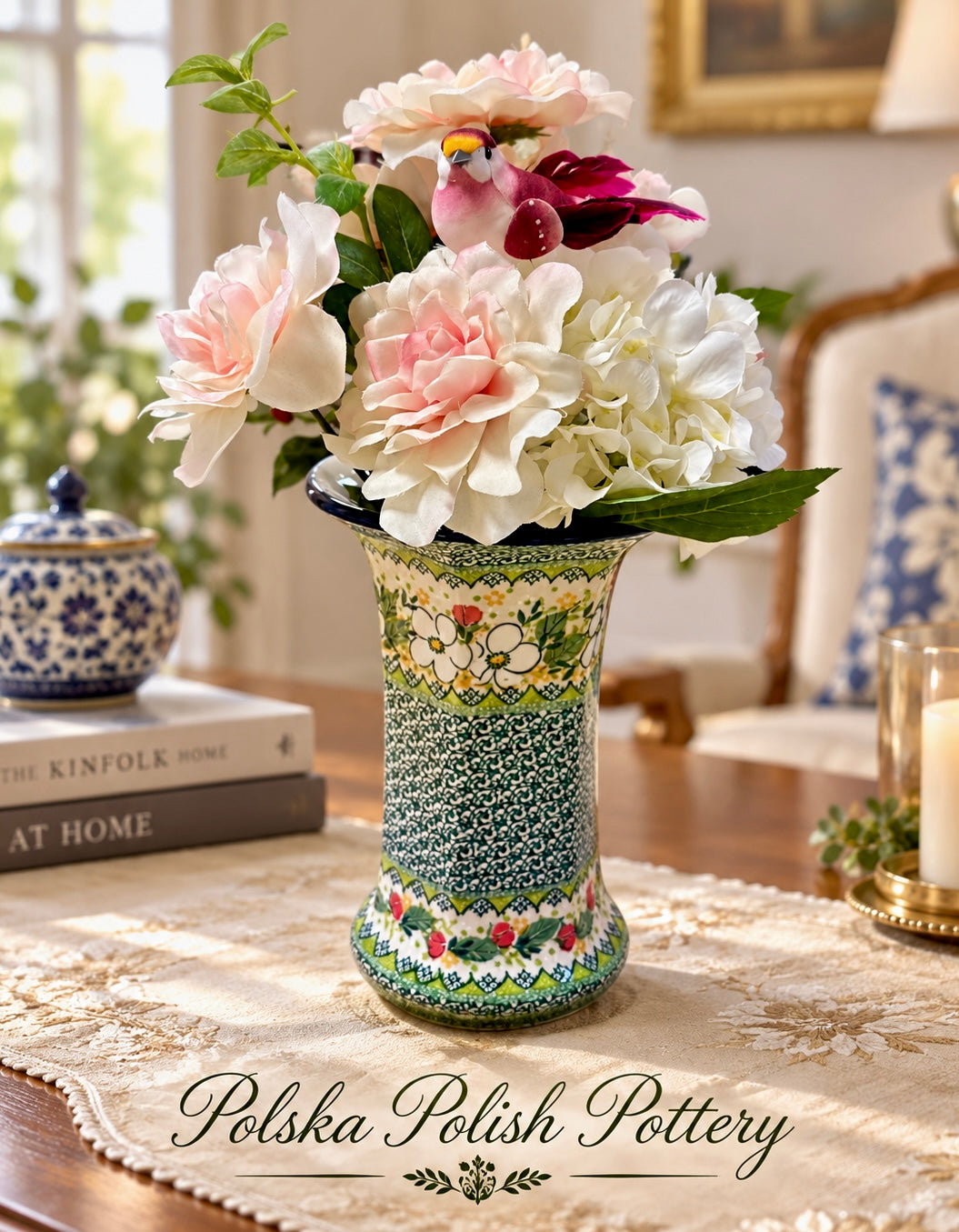 Polish Pottery Vase - Unikat 4813