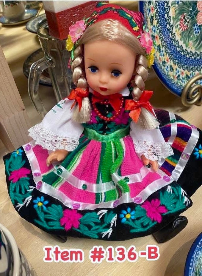 Polish Doll w/ Hand Stitched Costume