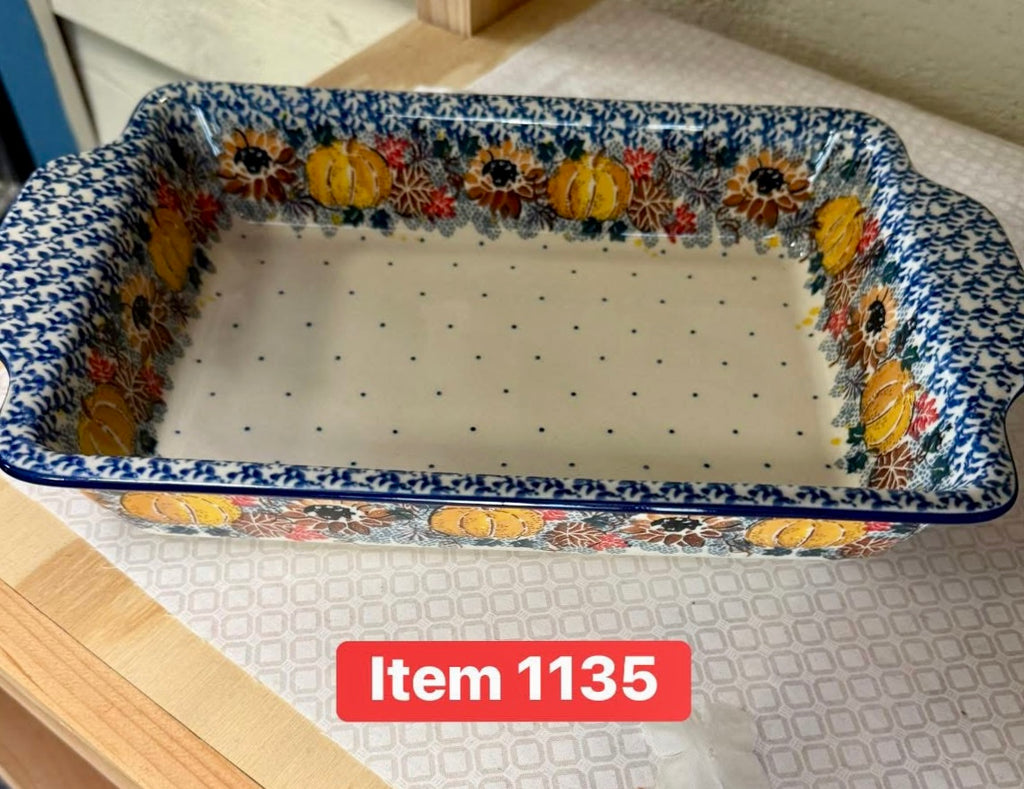 Polish Pottery Unikat 4741  Baker