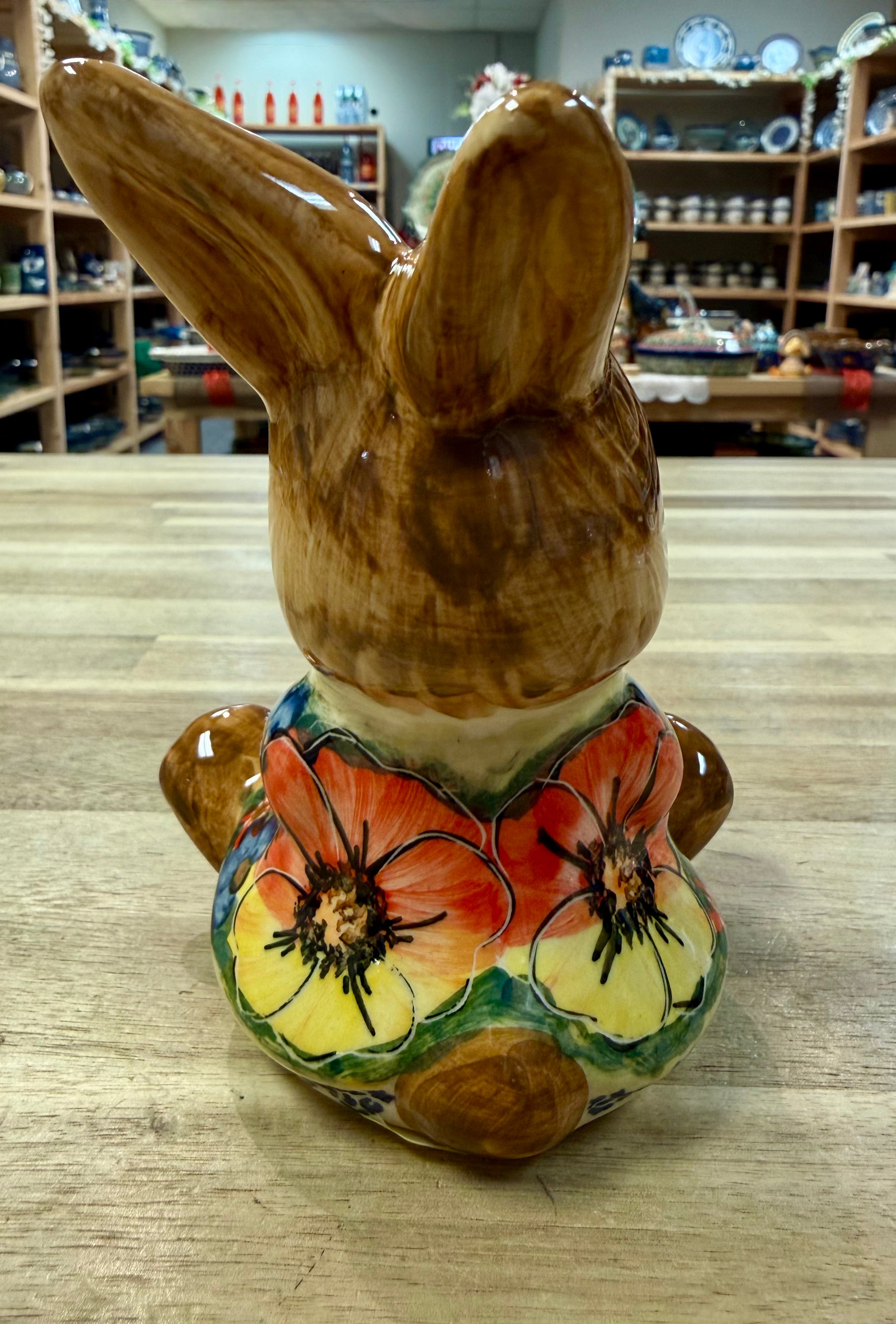 Polish Pottery Unikat CerRaf Bunny