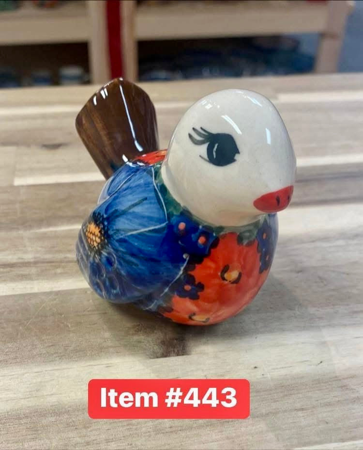 Polish Pottery Unikat Bird