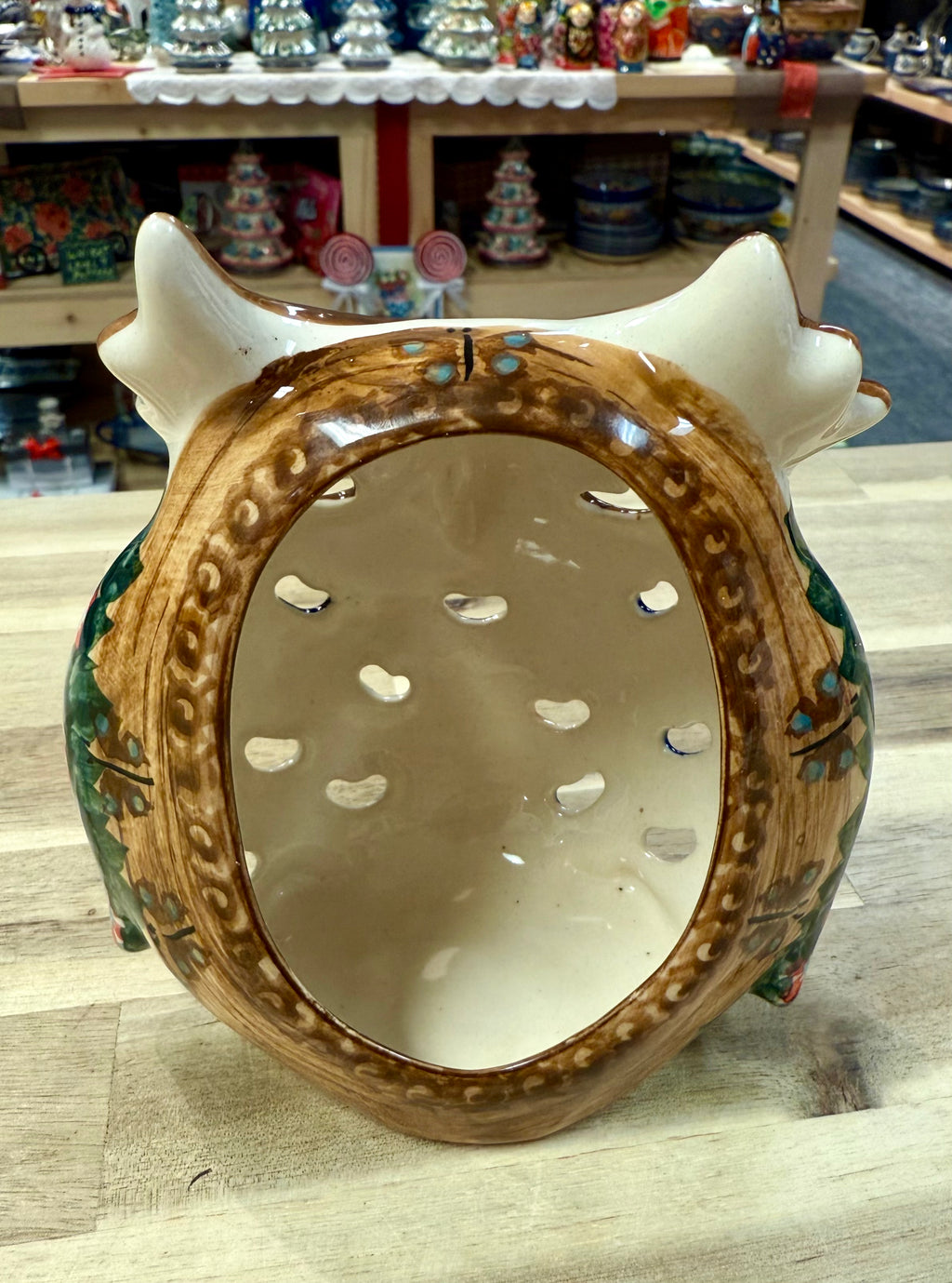 Polish Pottery Unikat CerRaf Owl