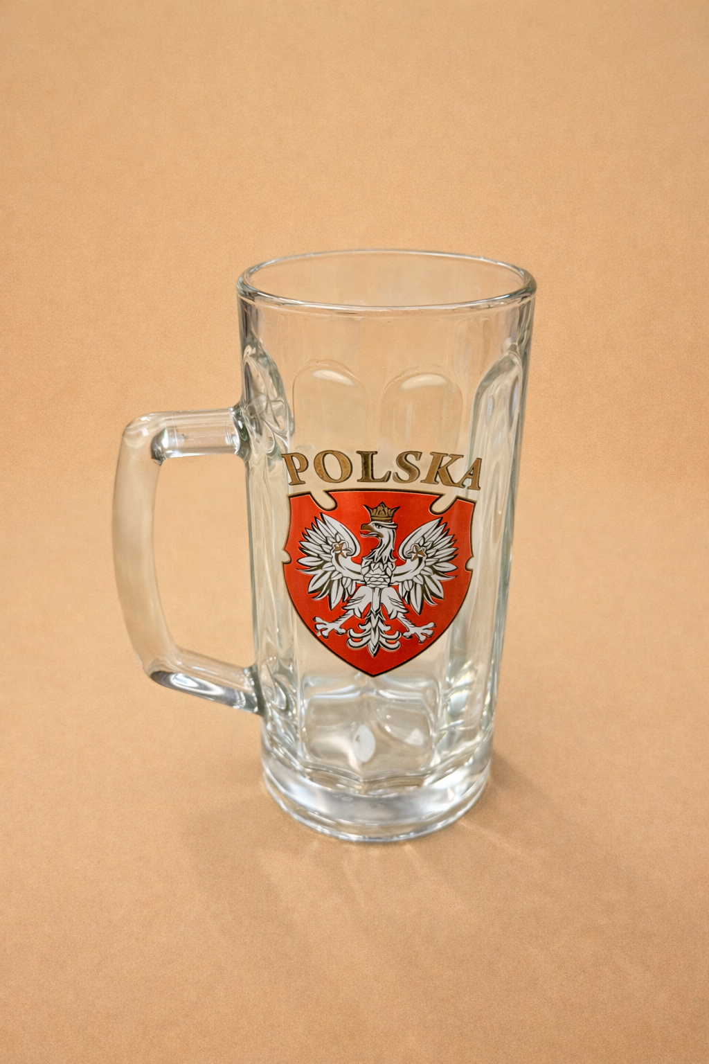 Tall Polska Glass Mug