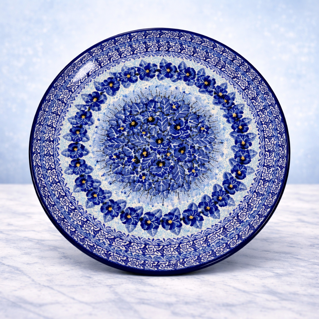 Polish Pottery Unikat 3639 Dinner Plate