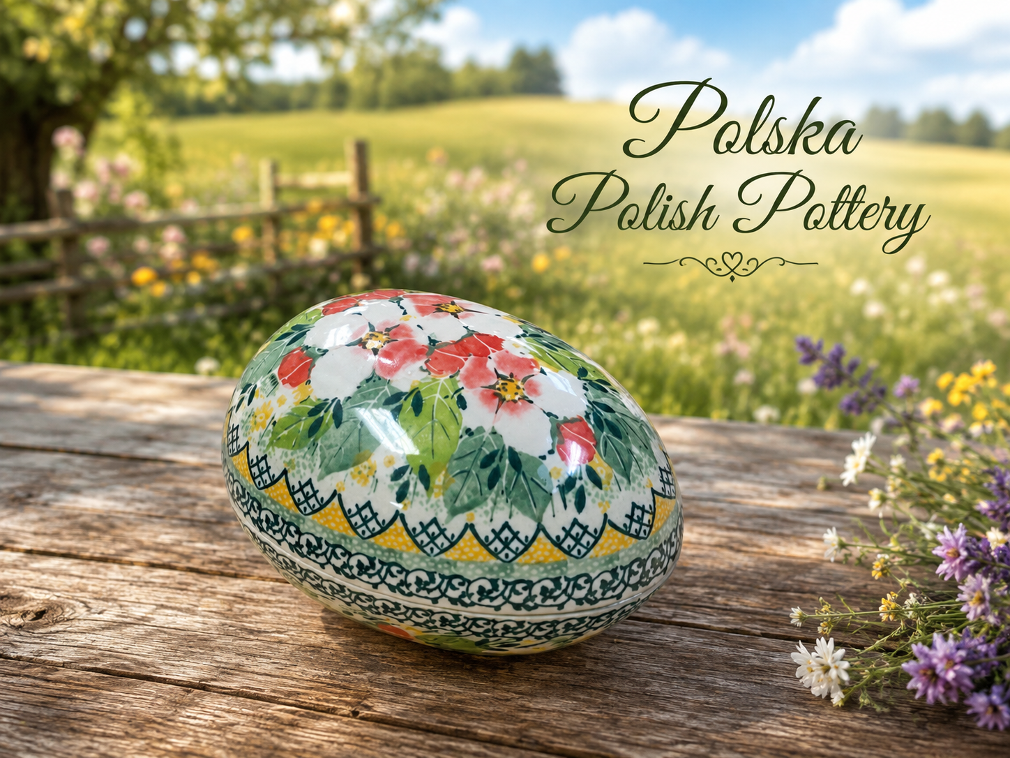 Polish Pottery Egg - Unikat 4812 Level 5