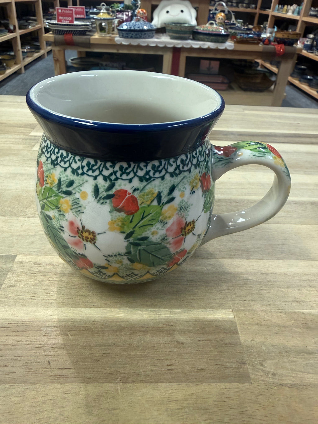 Polish Pottery Bubble Mug - Unikat 4812 - Level 5
