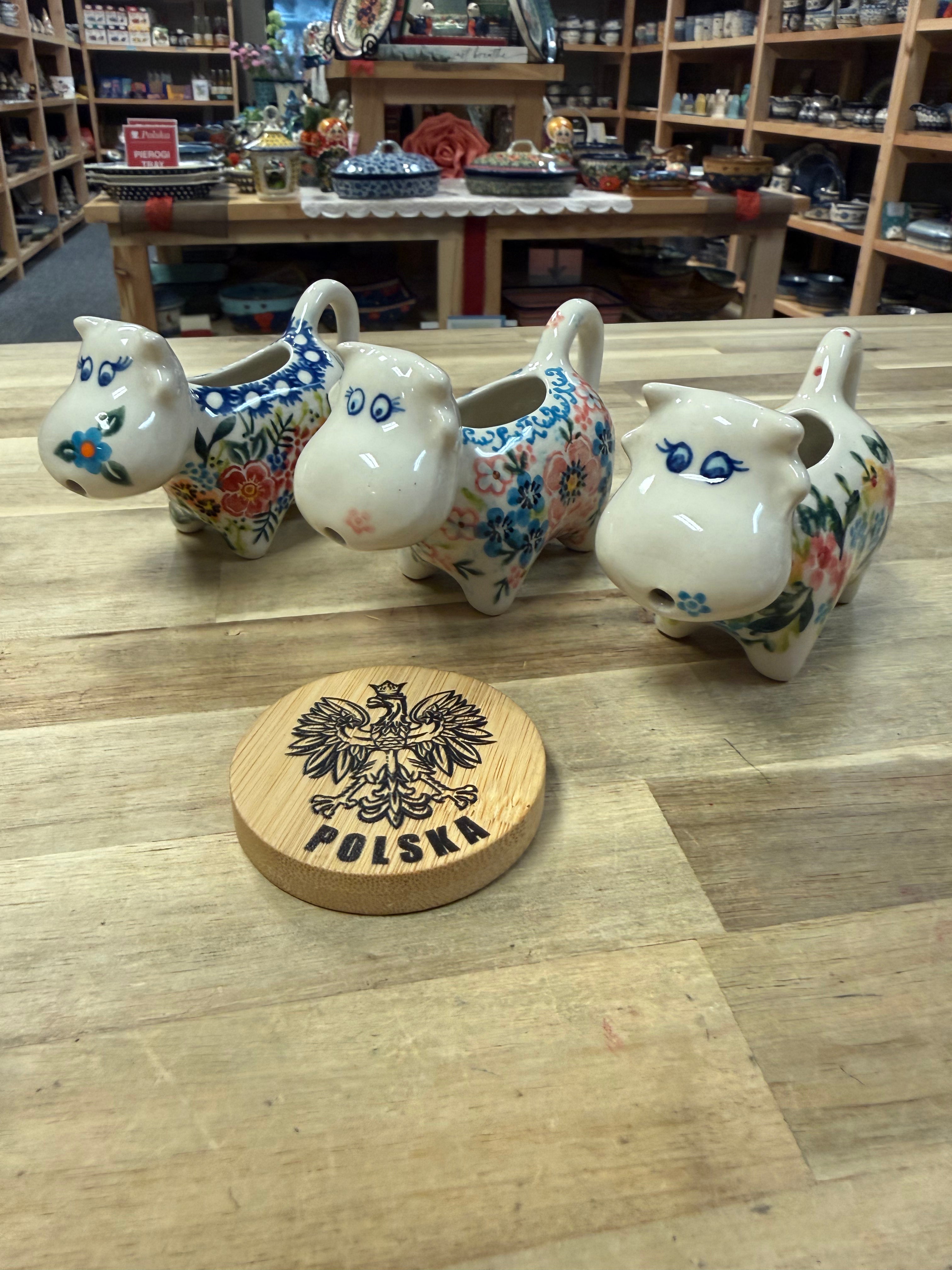 Polish Pottery Creamer - Unikat Cow