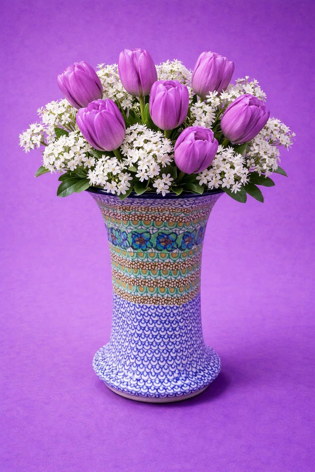 Polish Pottery Unikat 151 Vase