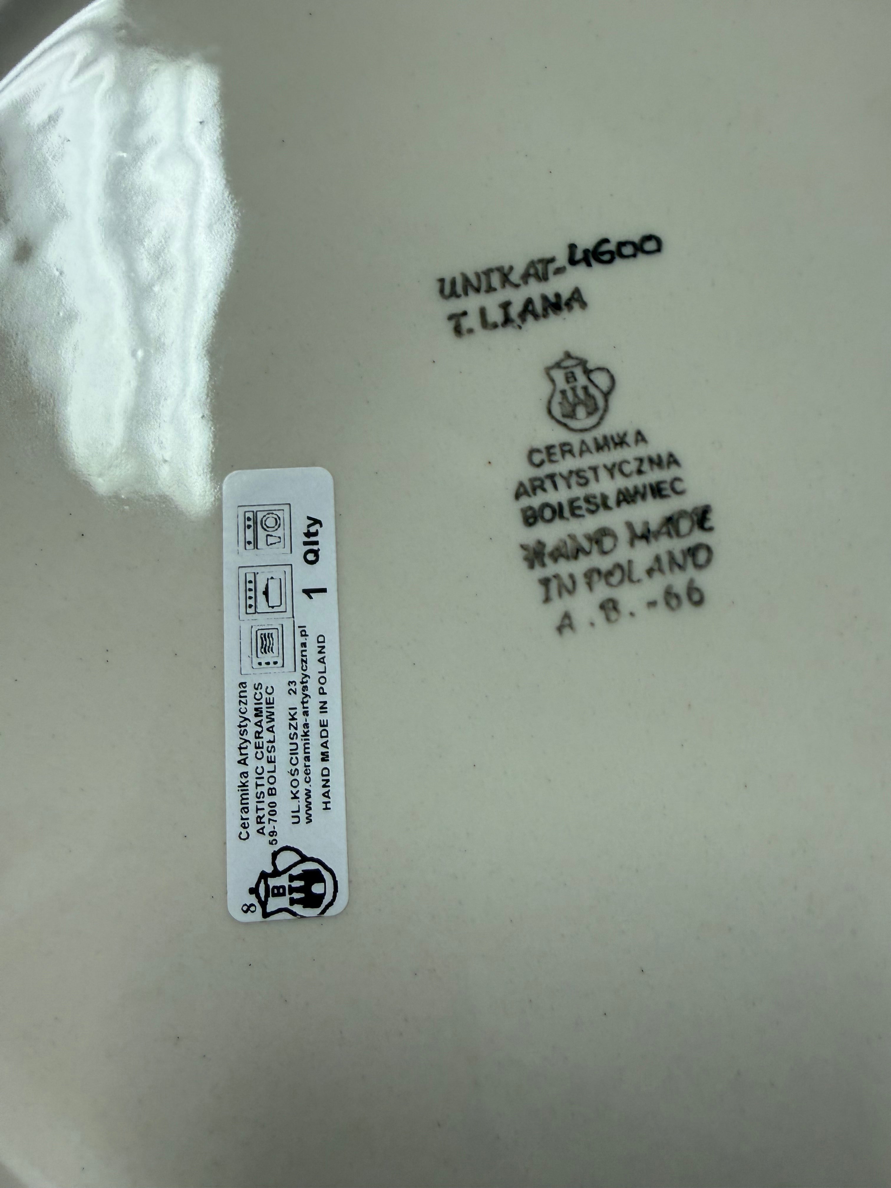 Polish Pottery Unikat 4600 Kielbasa Dish