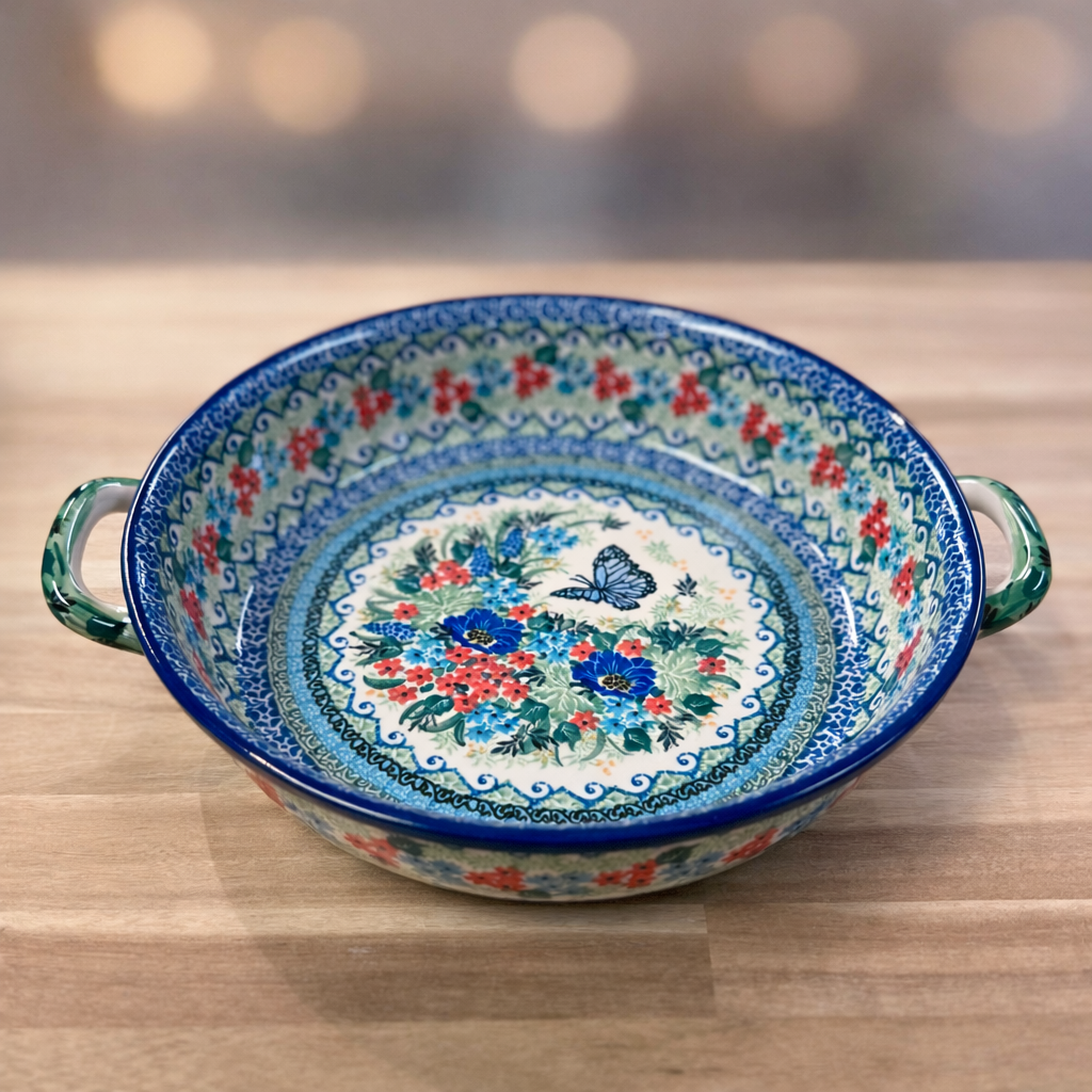Polish Pottery Kielbasa Dish - Unikat 4600