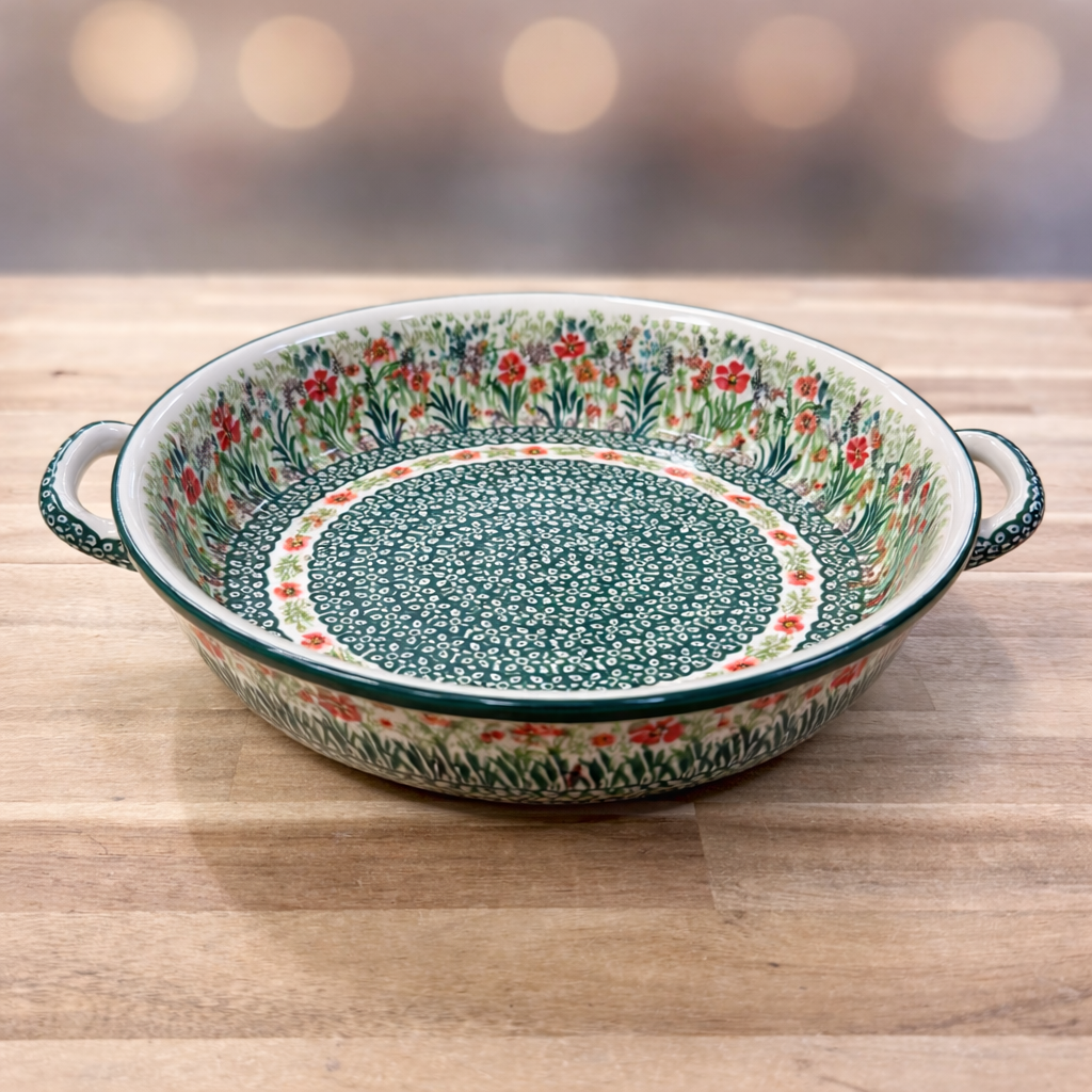 Polish Pottery Kielbasa Dish - Unikat 4335