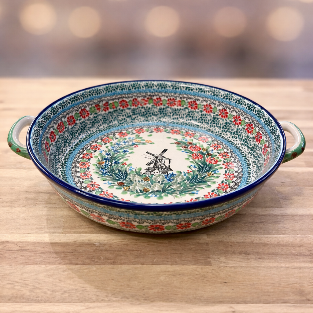 Polish Pottery Unikat 3523 Kielbasa Dish